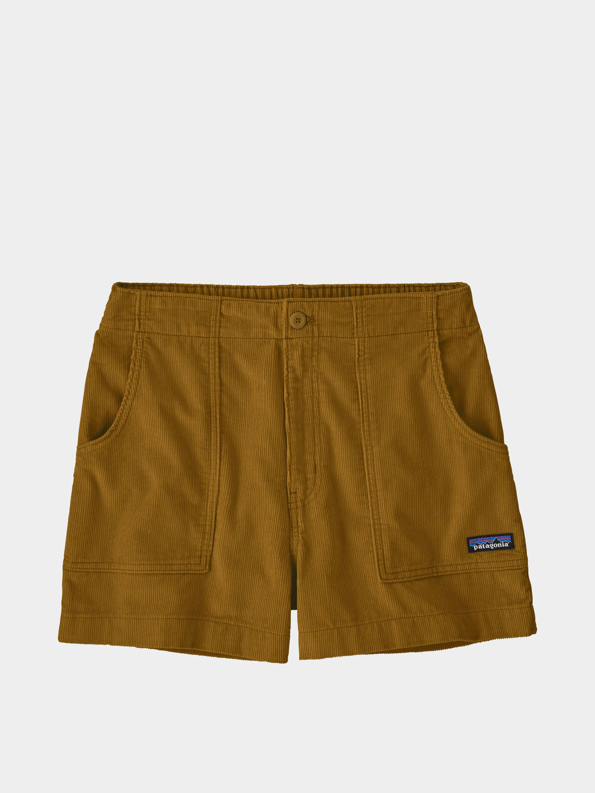 Pantaloni scurți Patagonia Retro Cord Wmn (bobcat brown)