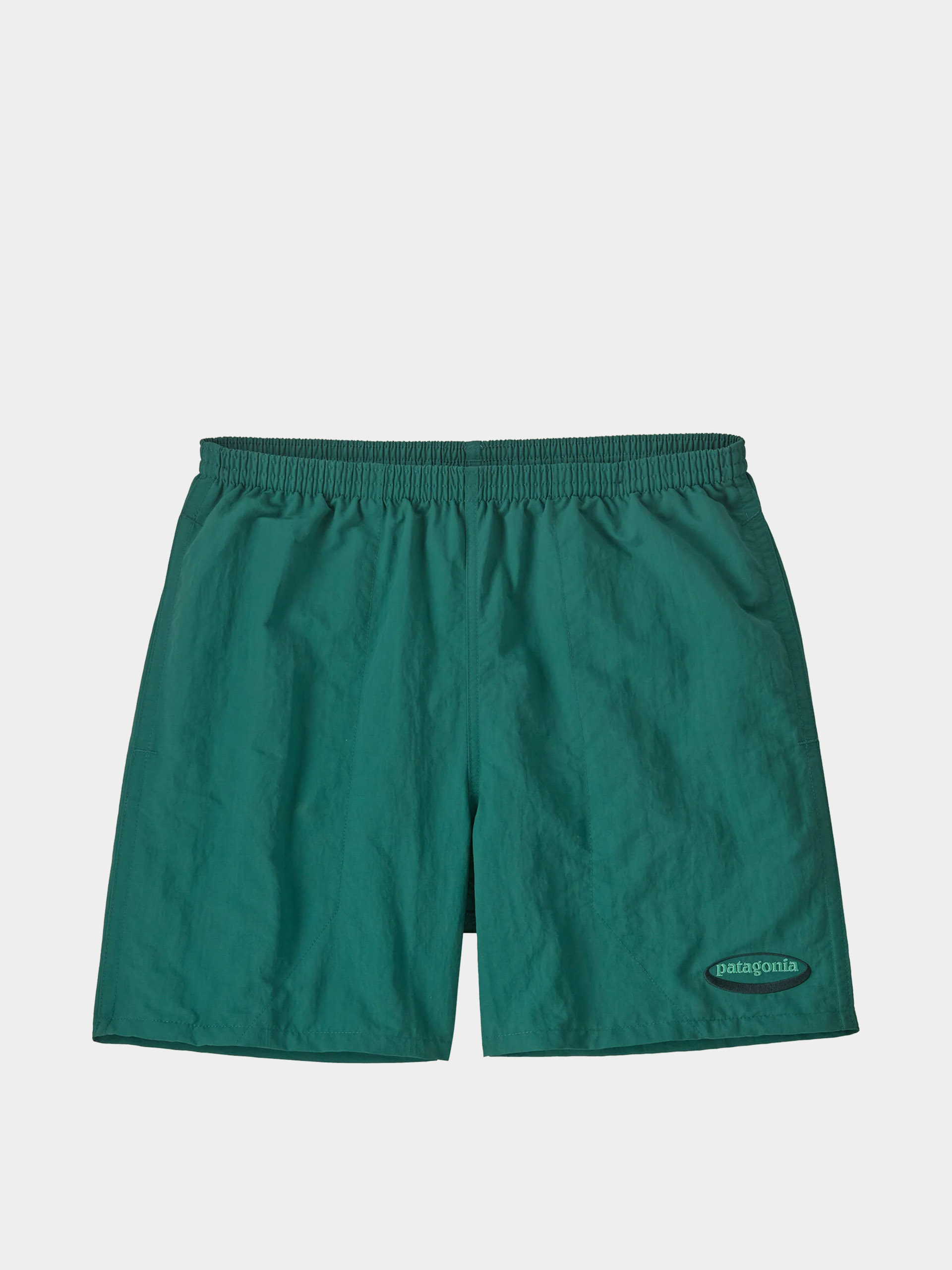 Pantaloni scuru021bi Patagonia Baggies 5in (95 oval logo/gem green)