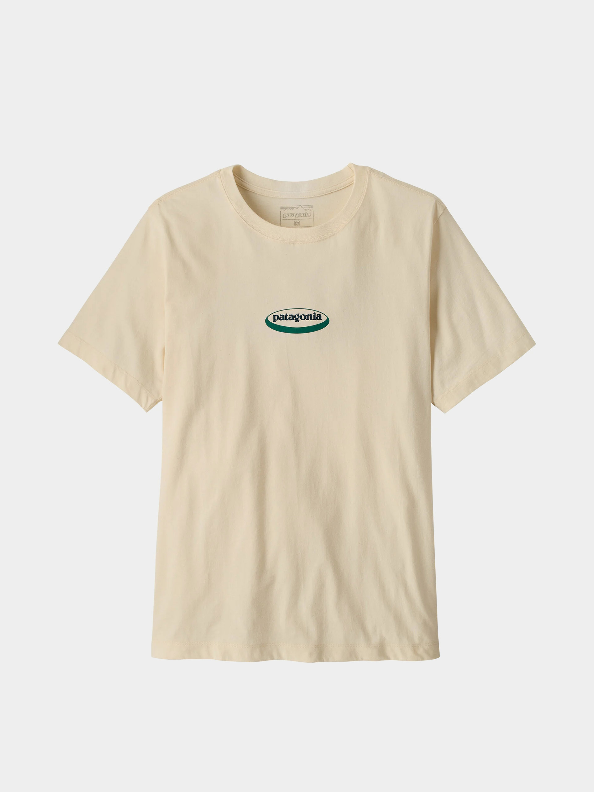 Tricou Patagonia 95 Oval Logo (undyed natural)
