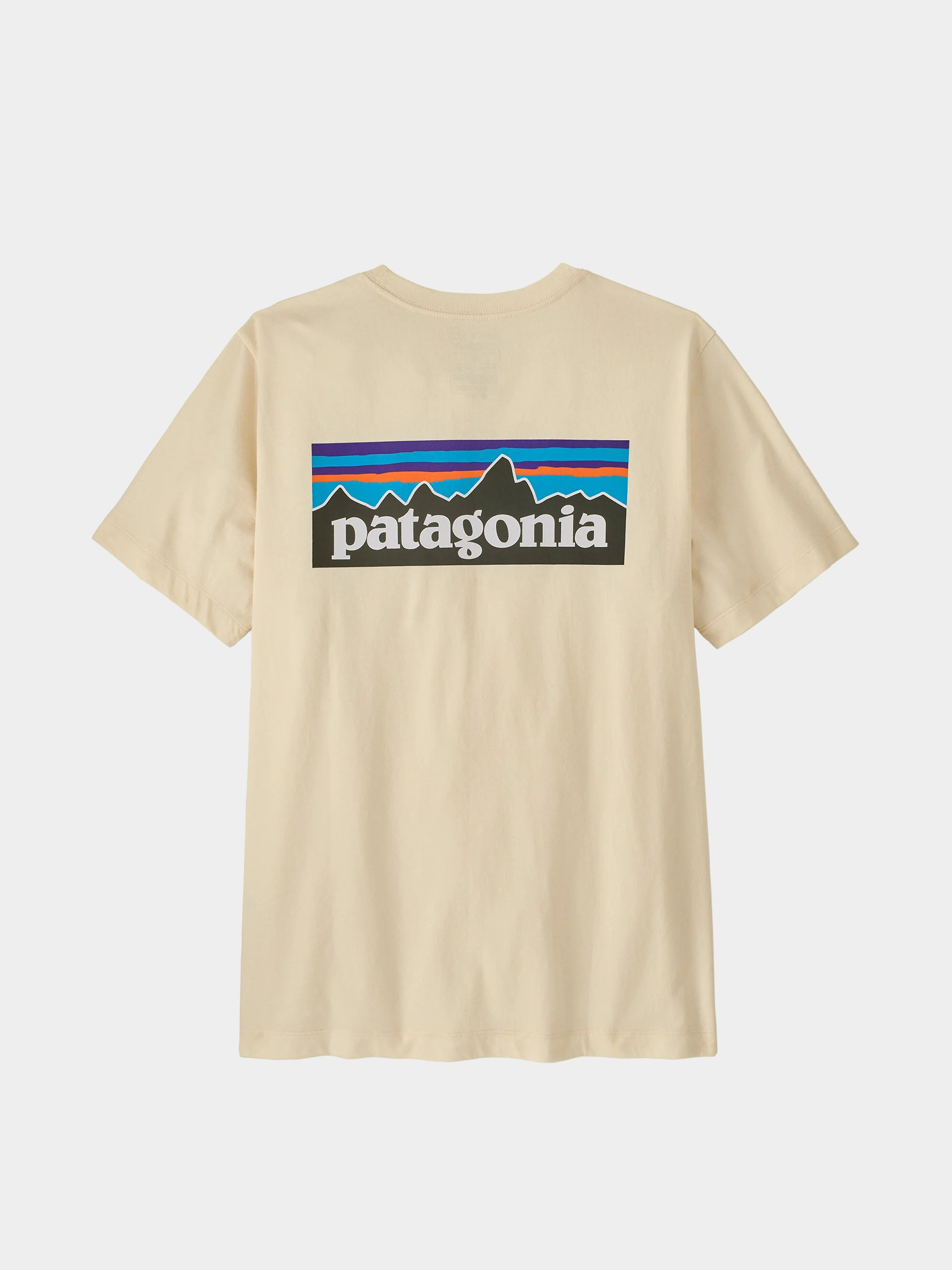 Tricou Patagonia P 6 Logo (undyed natural)