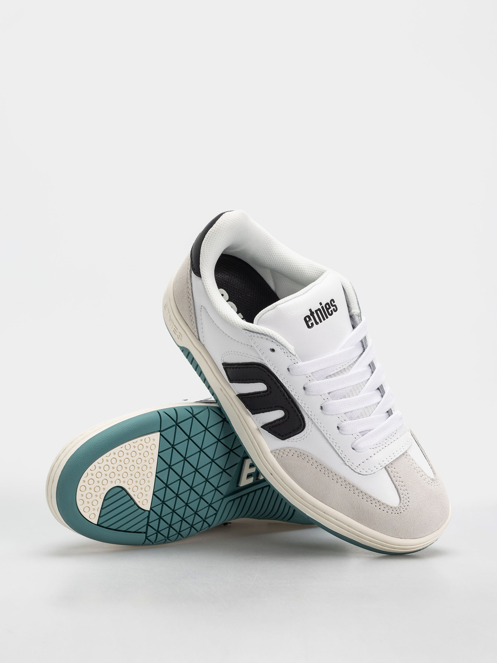 Pantofi Etnies Locut (white/black/green)