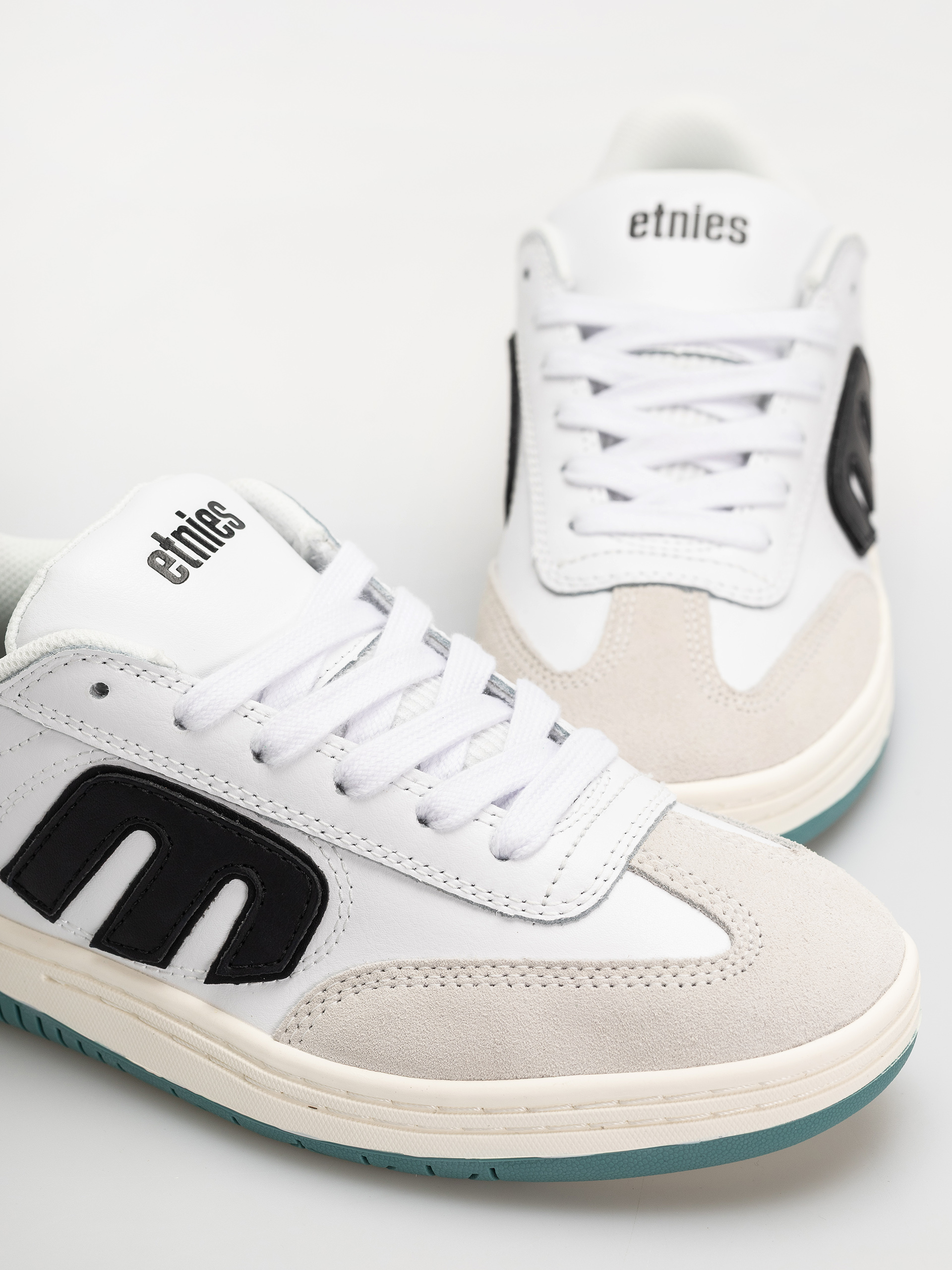 Pantofi Etnies Locut (white/black/green)