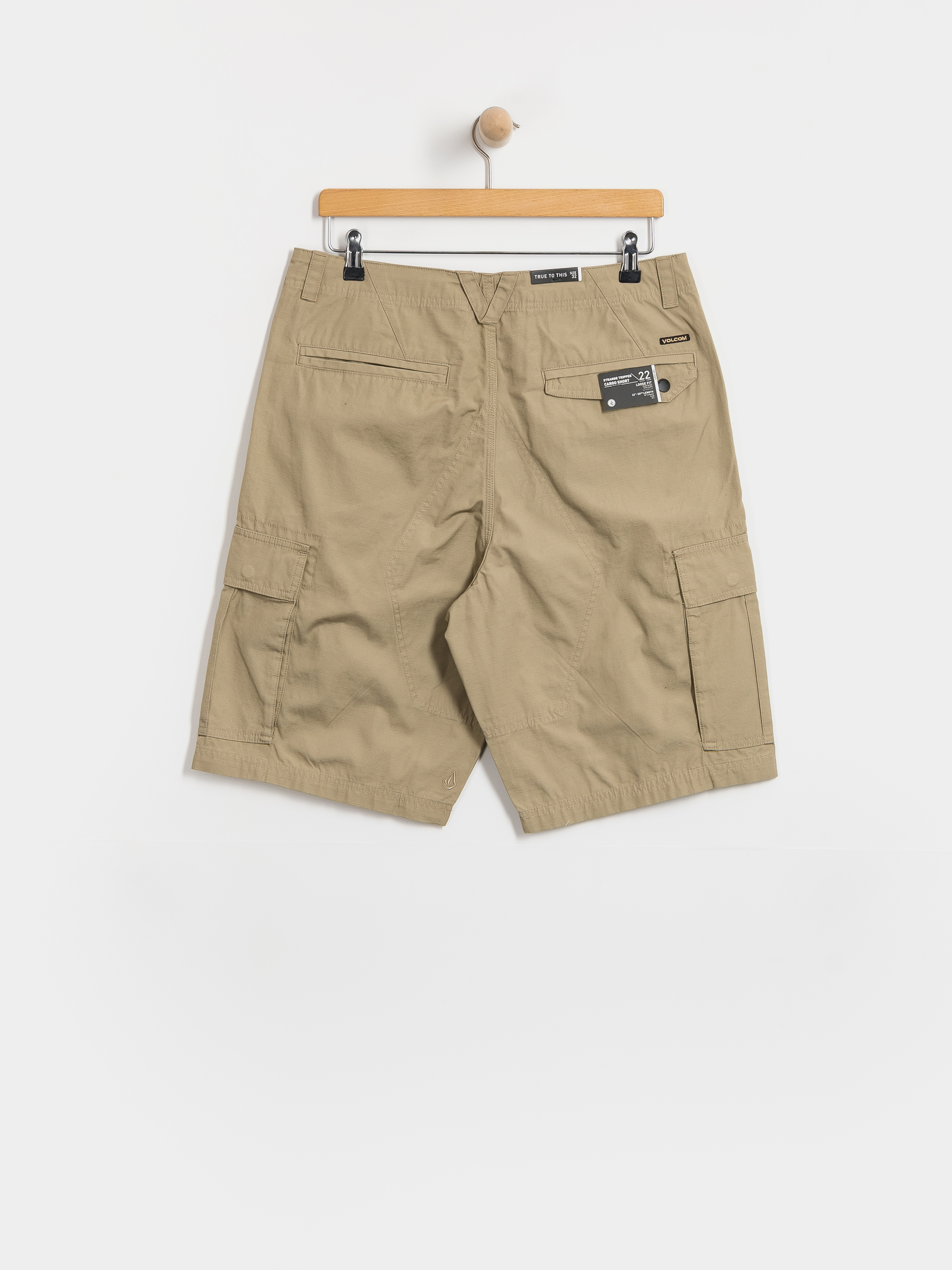 Pantaloni scurți Volcom Strange Tripper Cargo 22 (khaki)