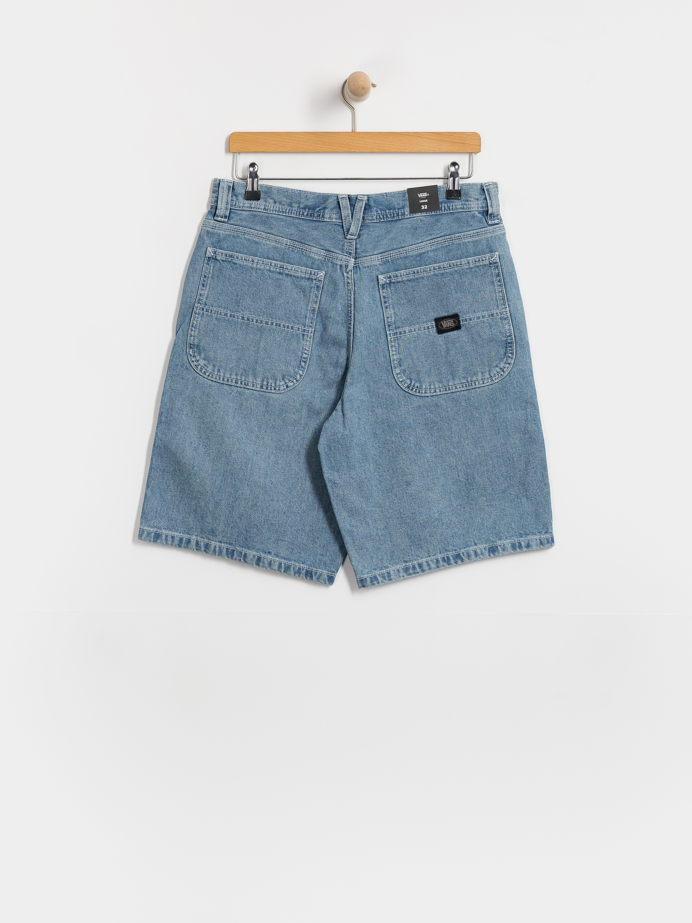 Pantaloni scurți Vans Chore Loose Denim (stonewash/blue)