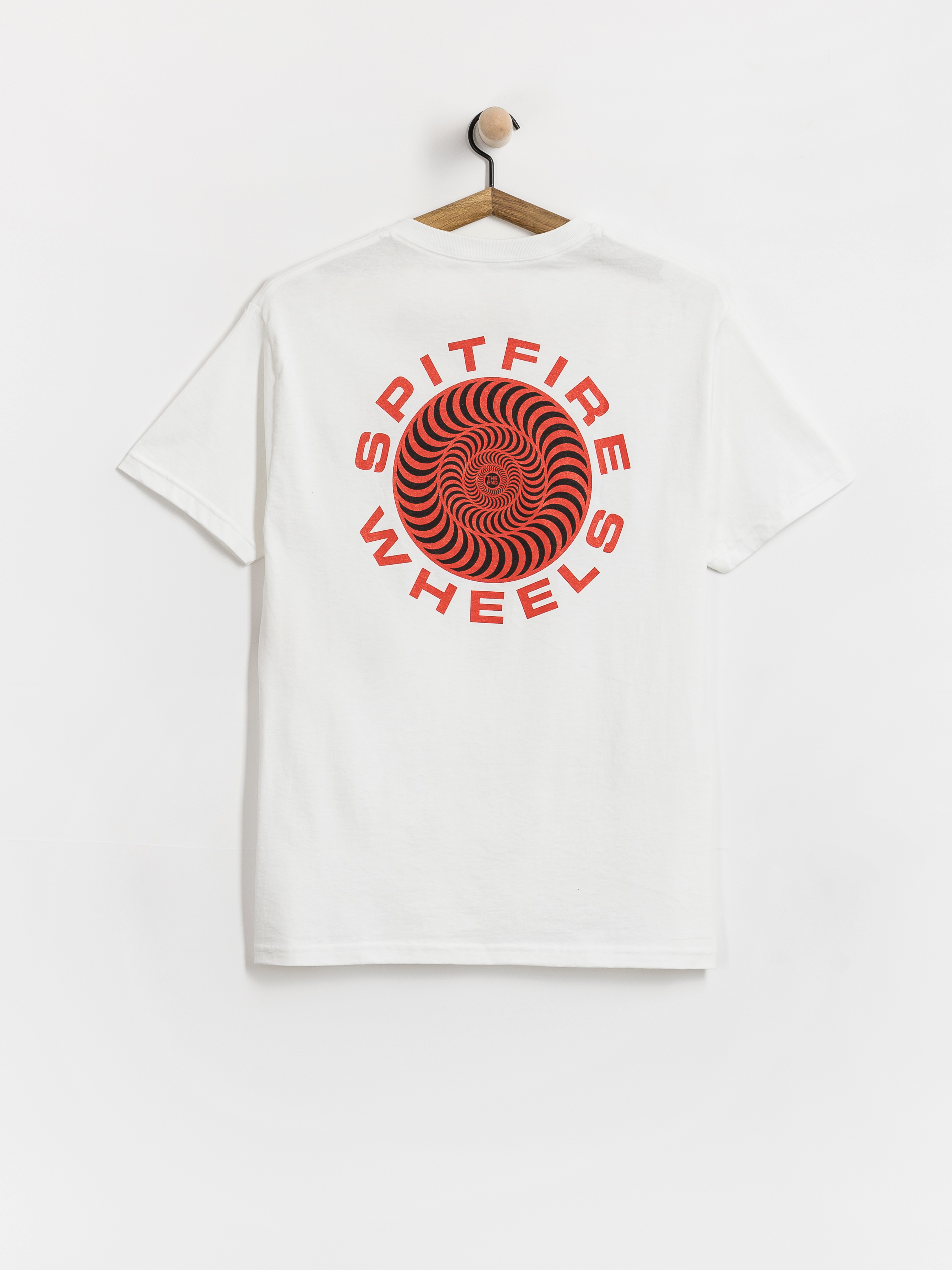 Tricou Spitfire Classic 87 Swirl Fill (white w/red black prints)