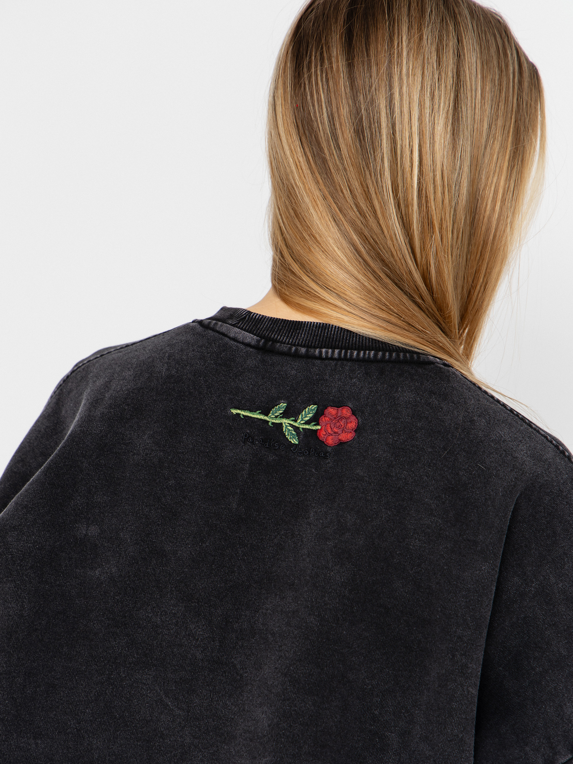 Hanorac Volcom Fa Mickey Mason Crew Wmn (vintage black)