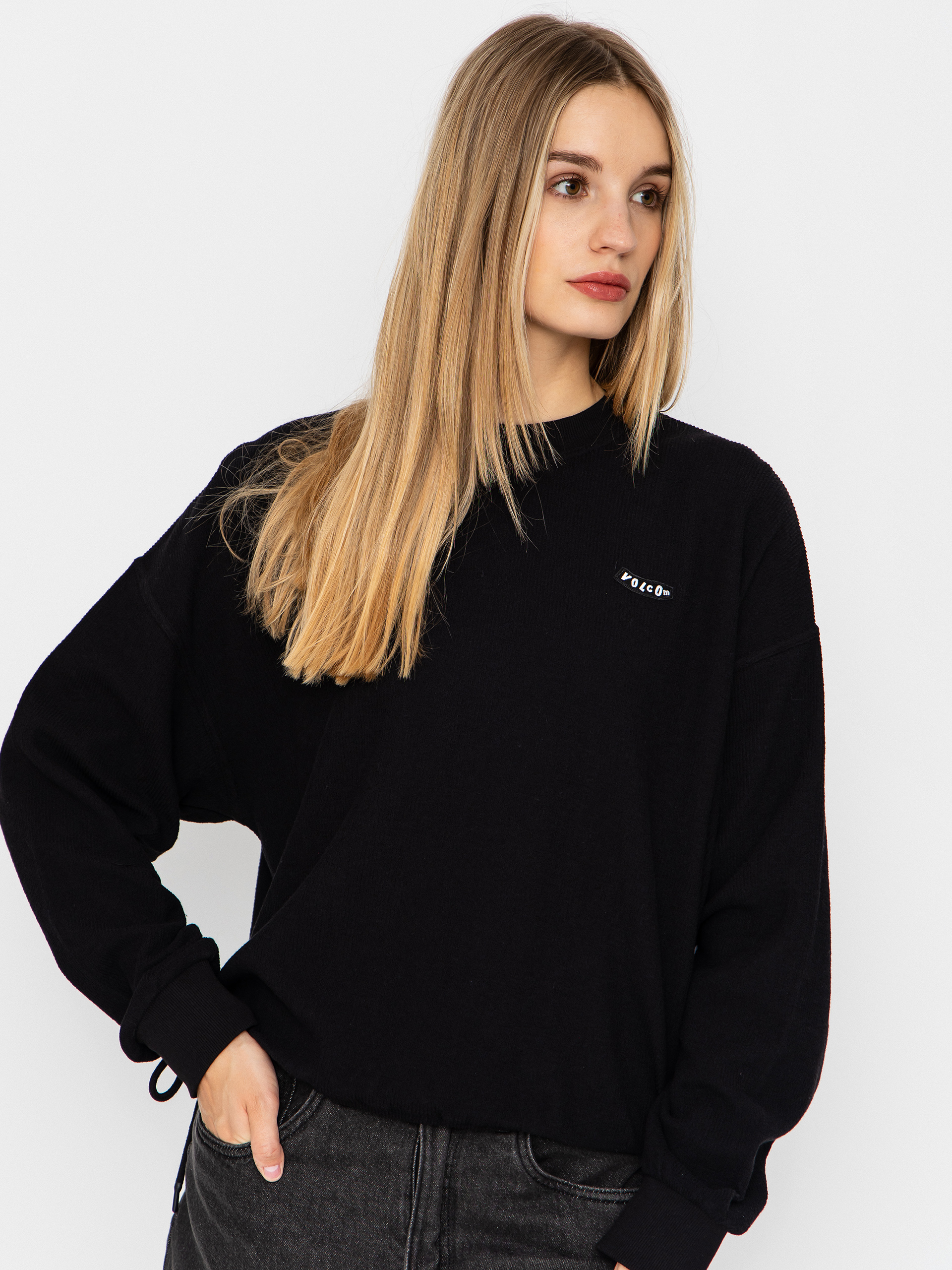 Hanorac Volcom Sweeterry Crew Wmn (black)