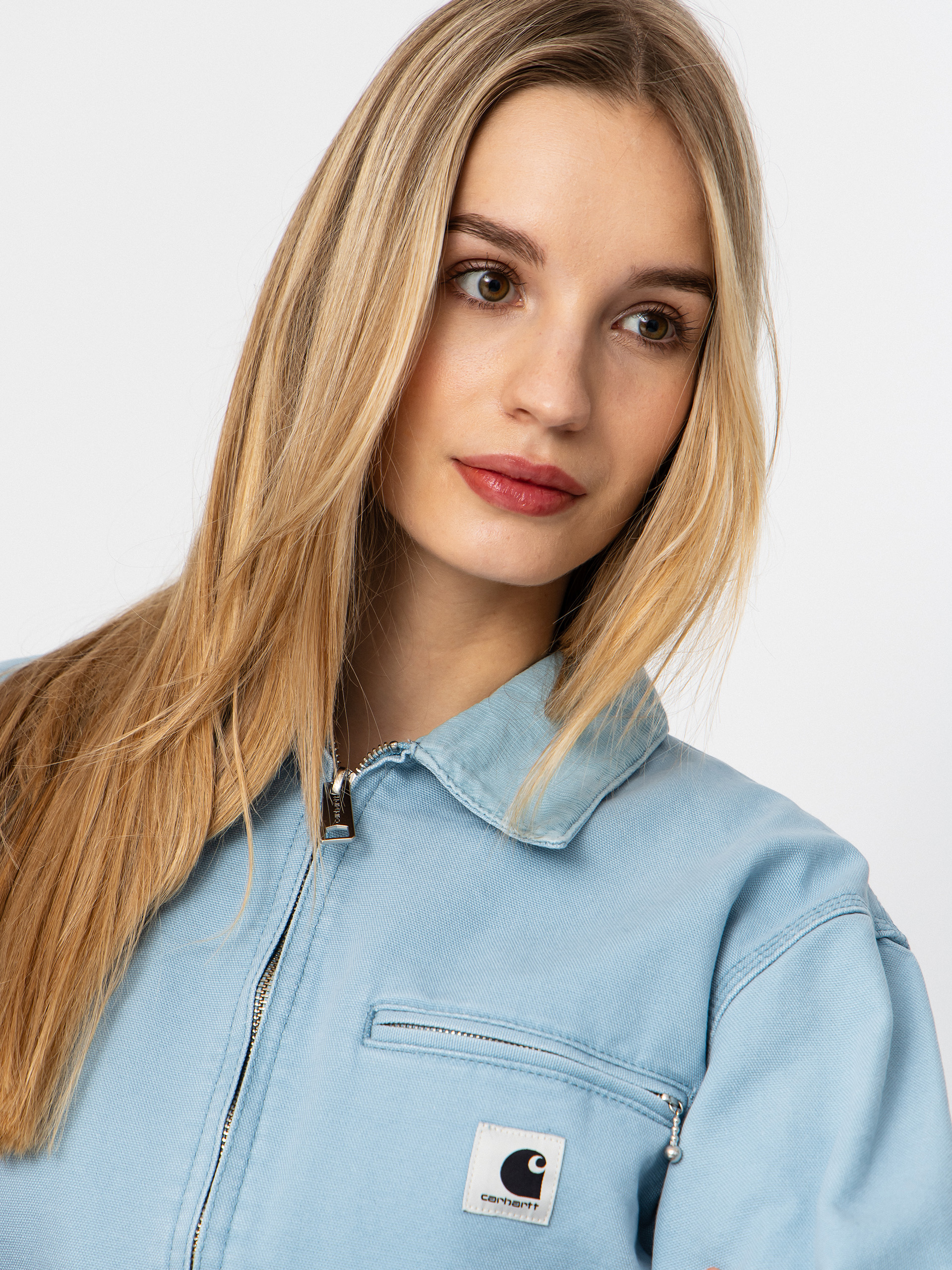 Geacă Carhartt WIP OG Detroit Wmn (tourmaline/tourmaline)