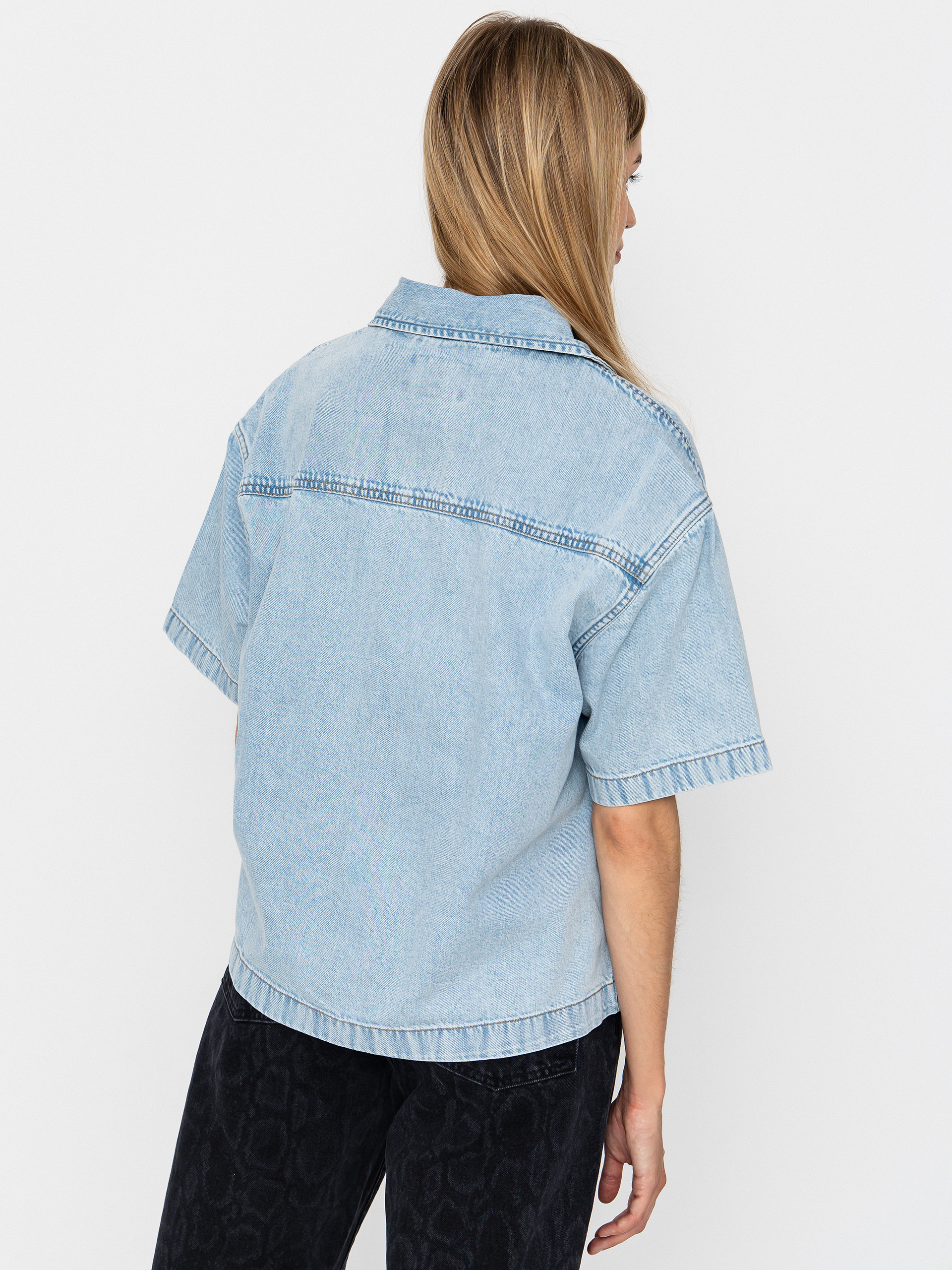 Cămașă Carhartt WIP Lovilia Wmn (blue)