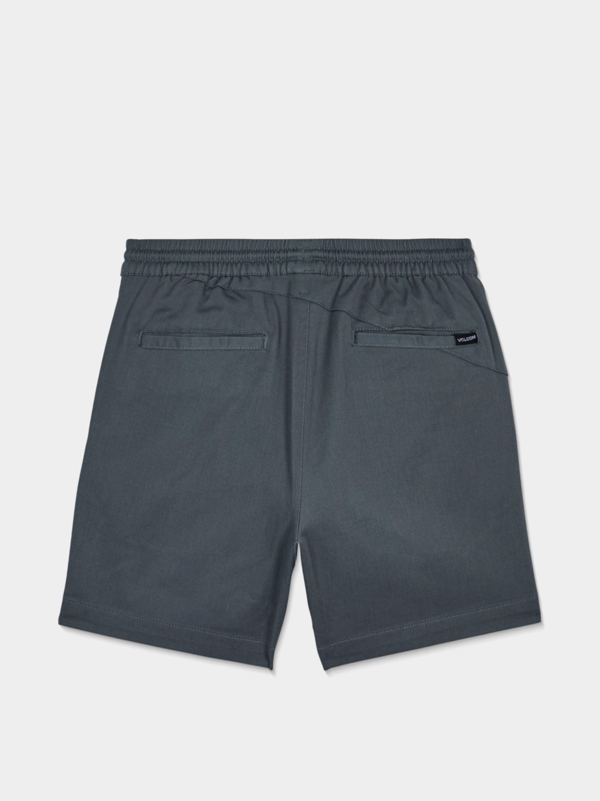 Pantaloni scurți Volcom Frickin Ew JR (dark slate)