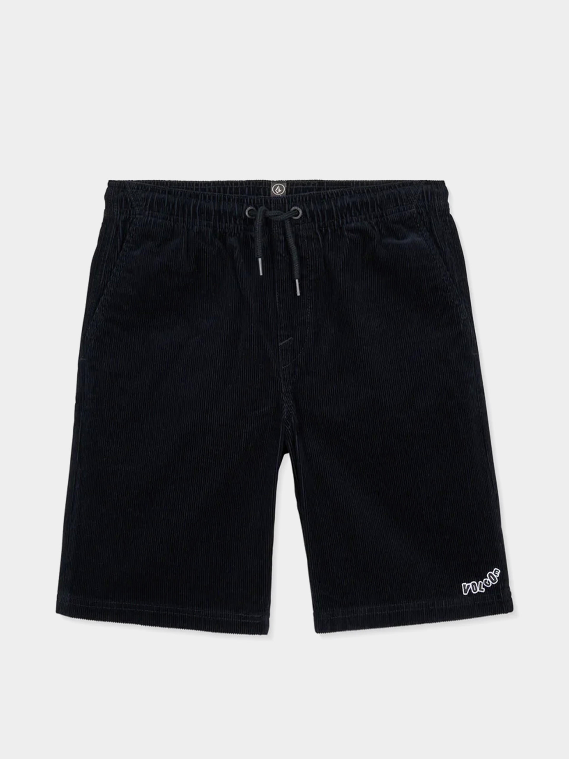 Pantaloni scurți Volcom Outer Spaced Ew Cord JR (black)
