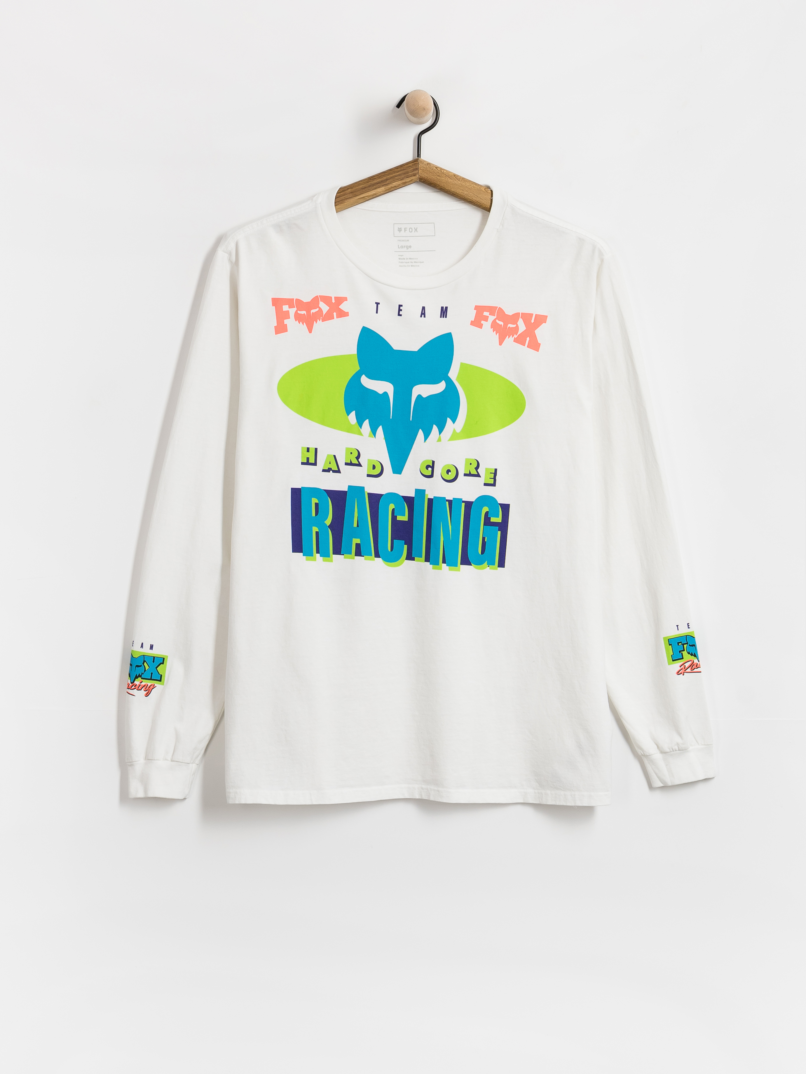 Longsleeve Fox Hardcore 195 (white)