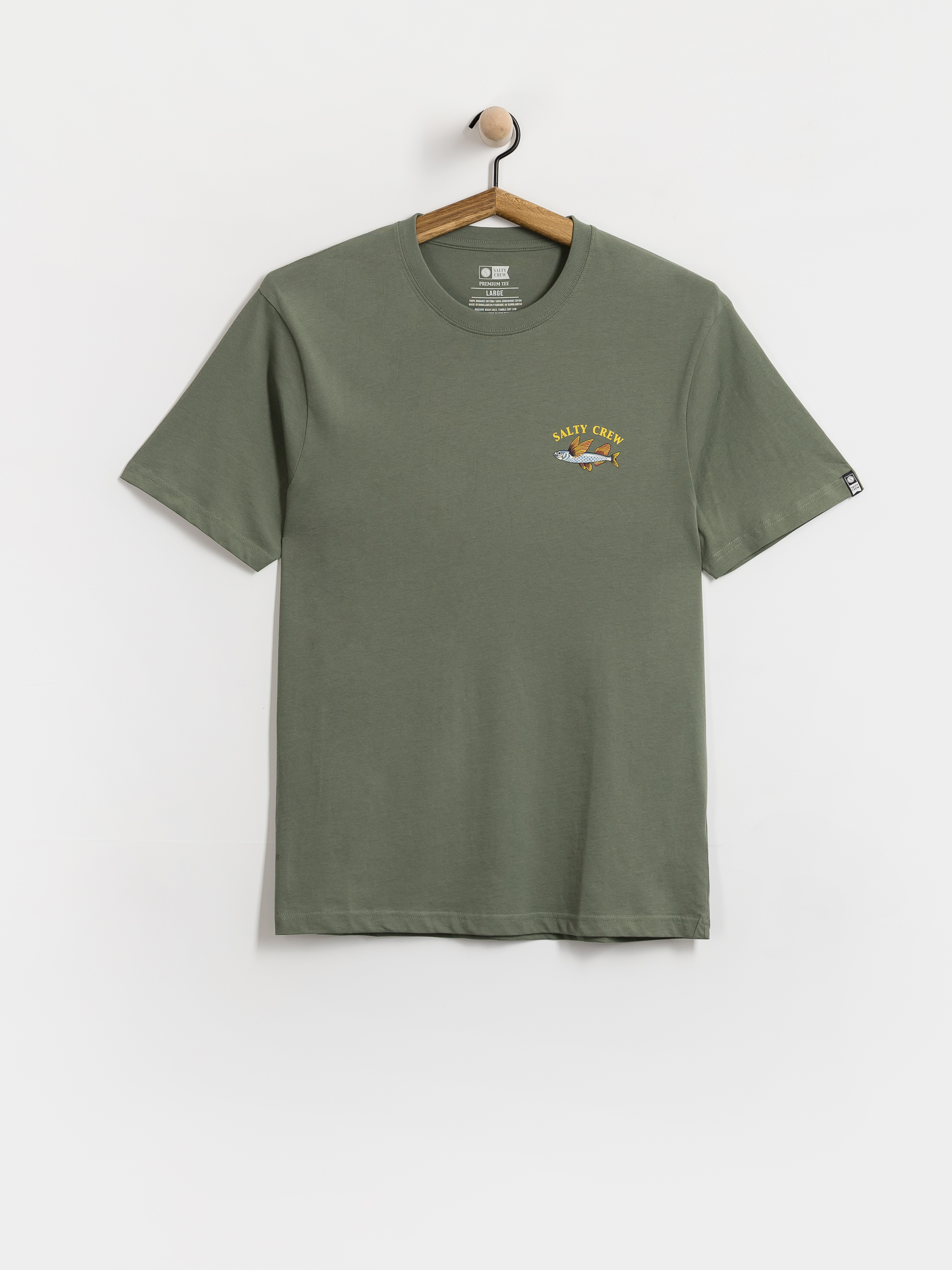 Tricou Salty Crew Fly Home (laurel wreath)