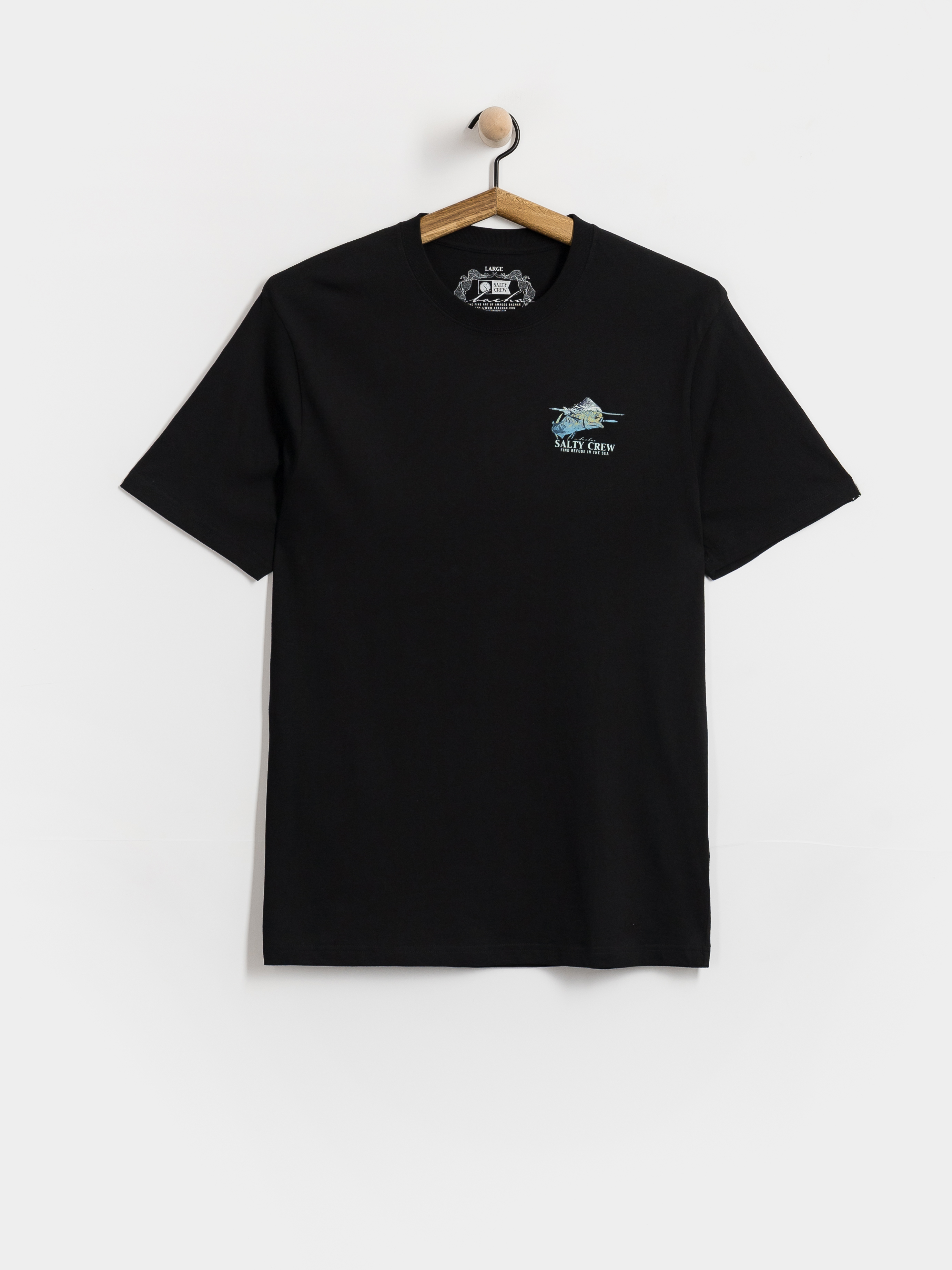 Tricou Salty Crew Mahi Surface (black)