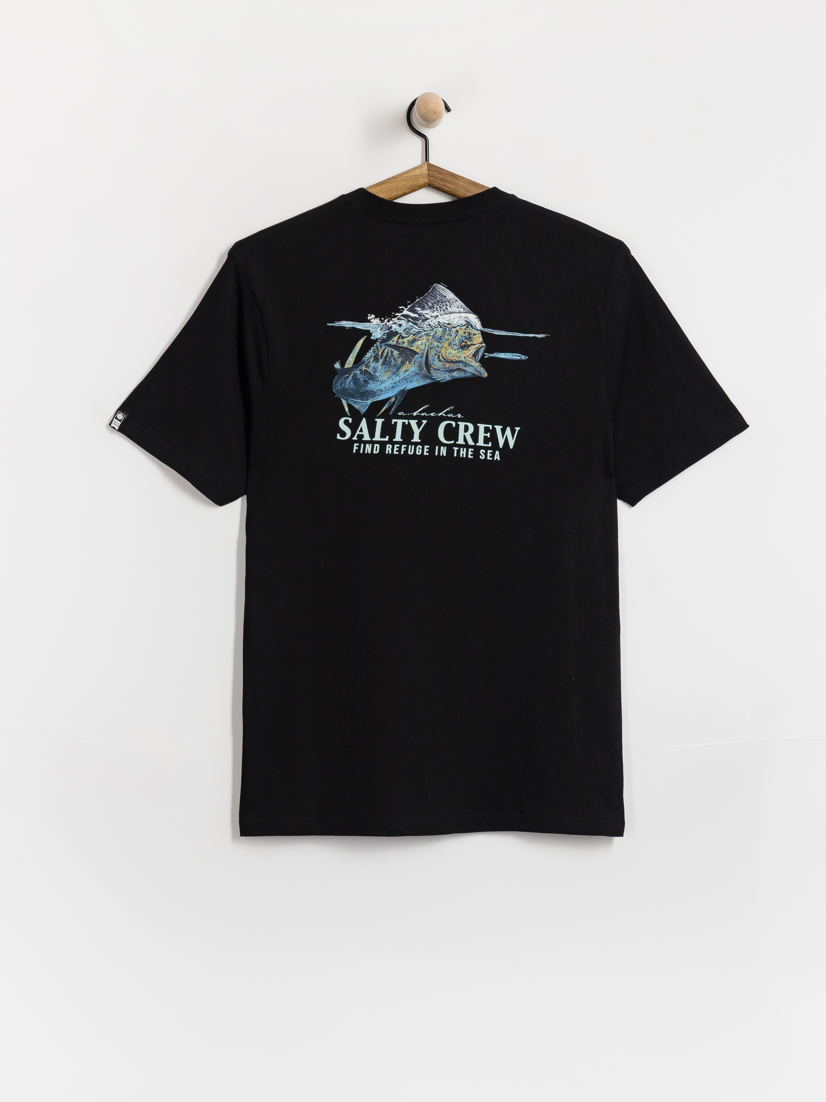 Tricou Salty Crew Mahi Surface (black)