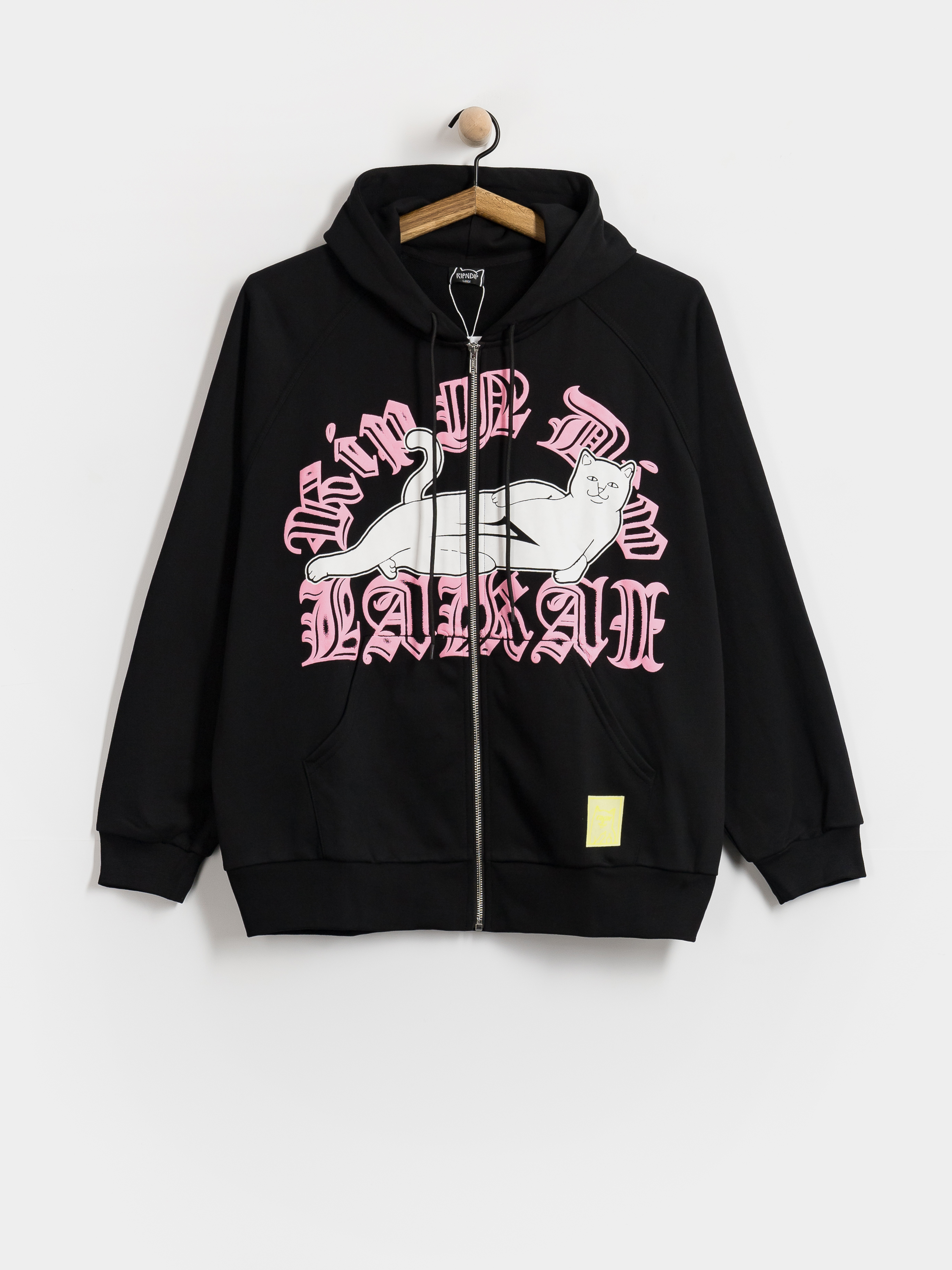 Hanorac cu glugă Lakai X Rip'N'Dip Black Flame ZHD (black)