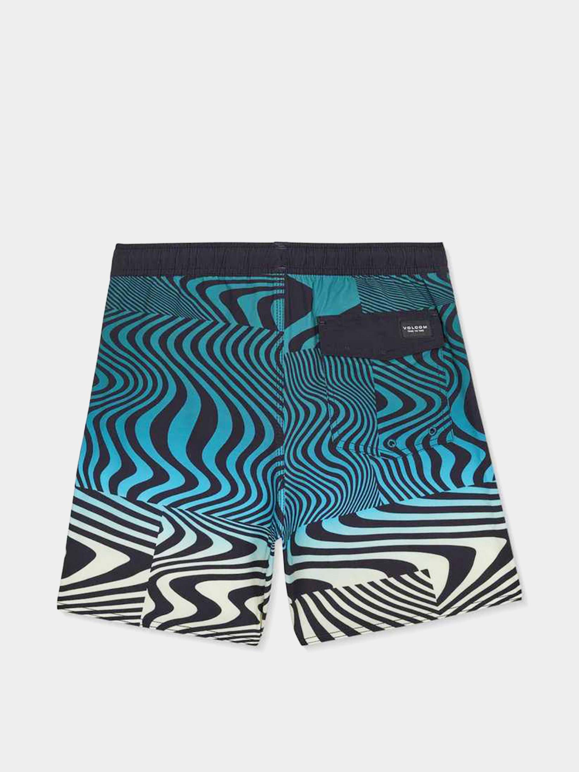 Pantaloni scurți Volcom Lido Print Trunk JR (rifle green)
