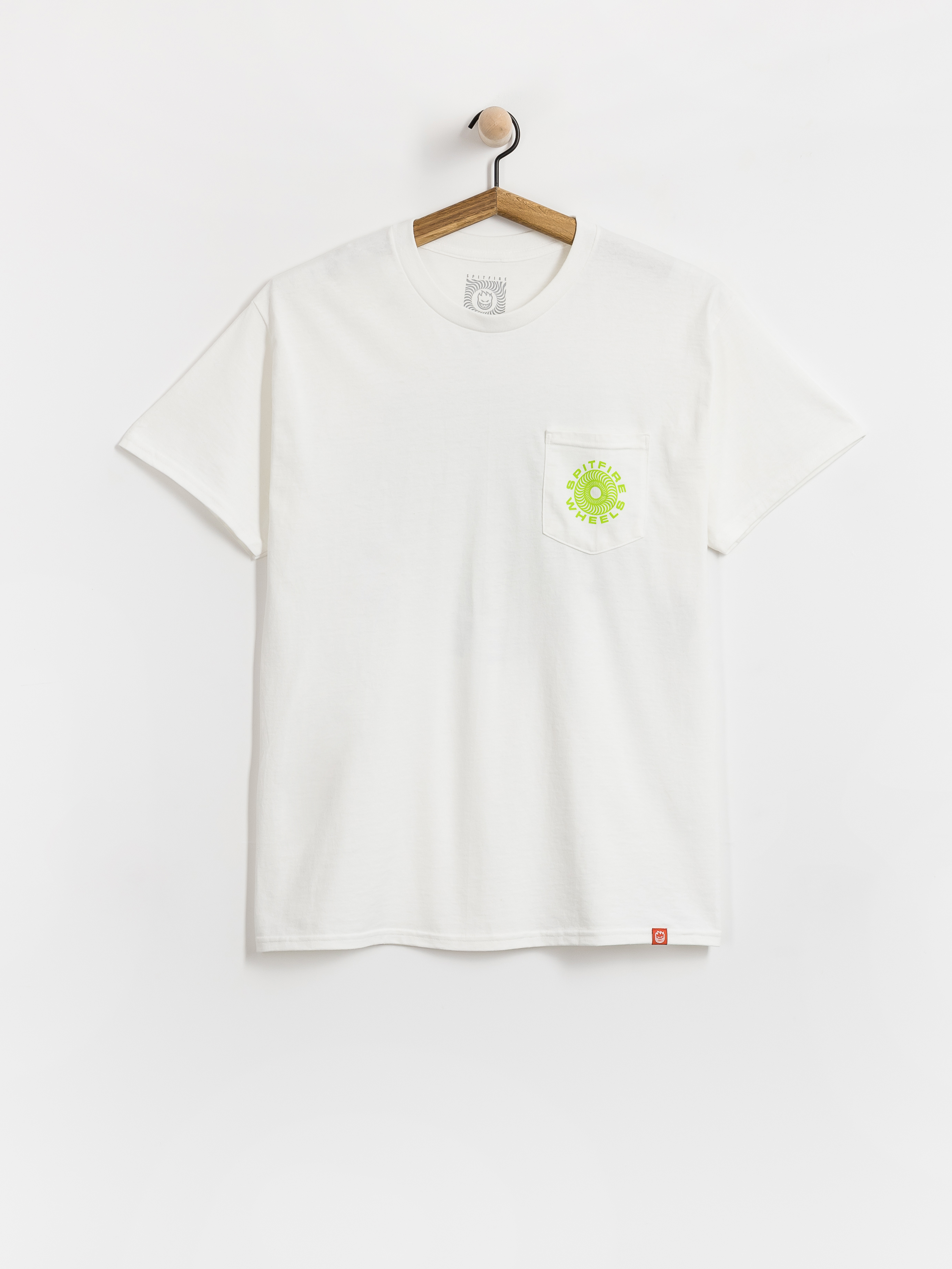 Tricou Spitfire Classic 87 Swirl Fill (white w/green black prints)