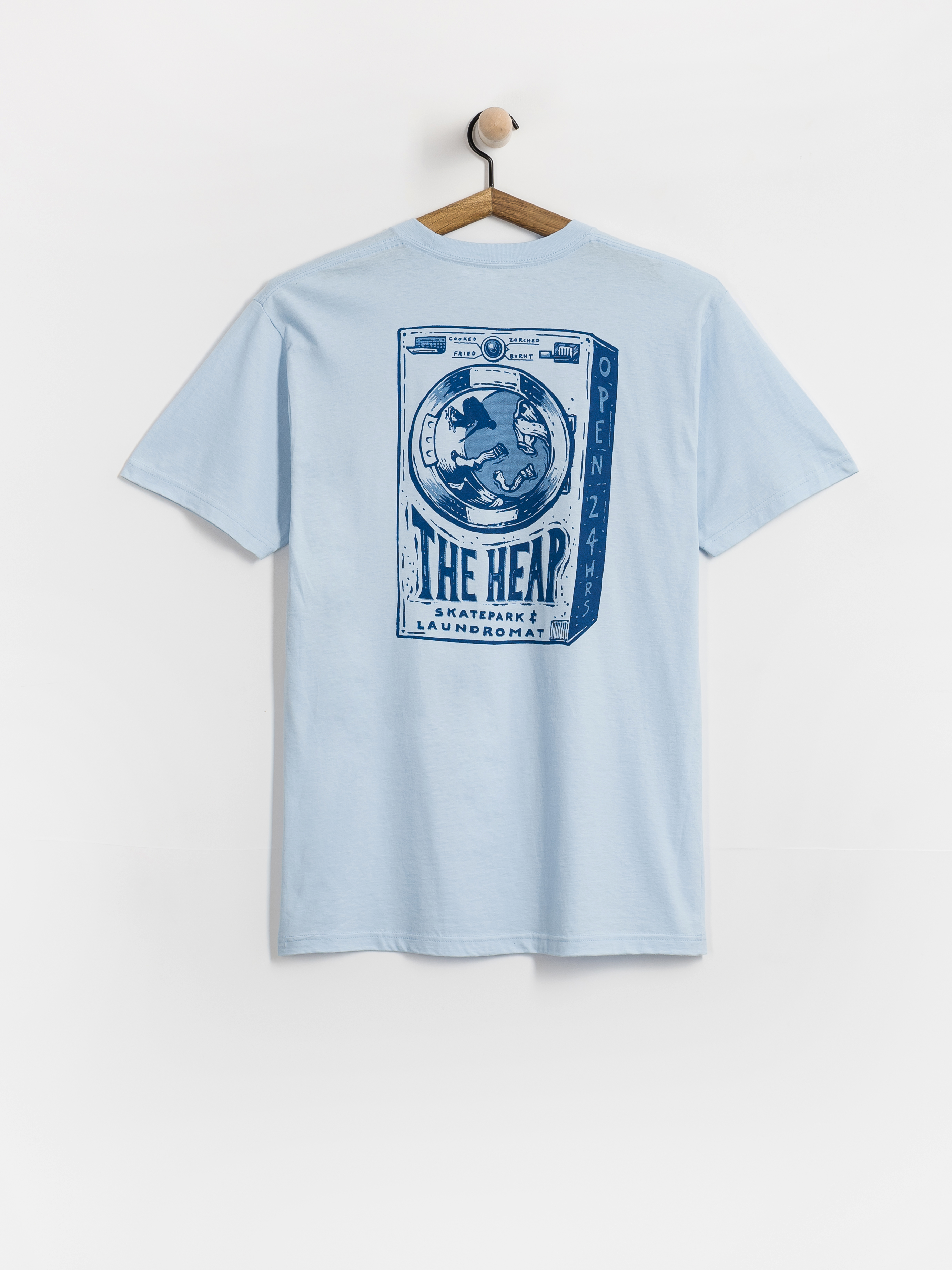 Tricou Antihero The Heap (powder blue w/dk blue prints)
