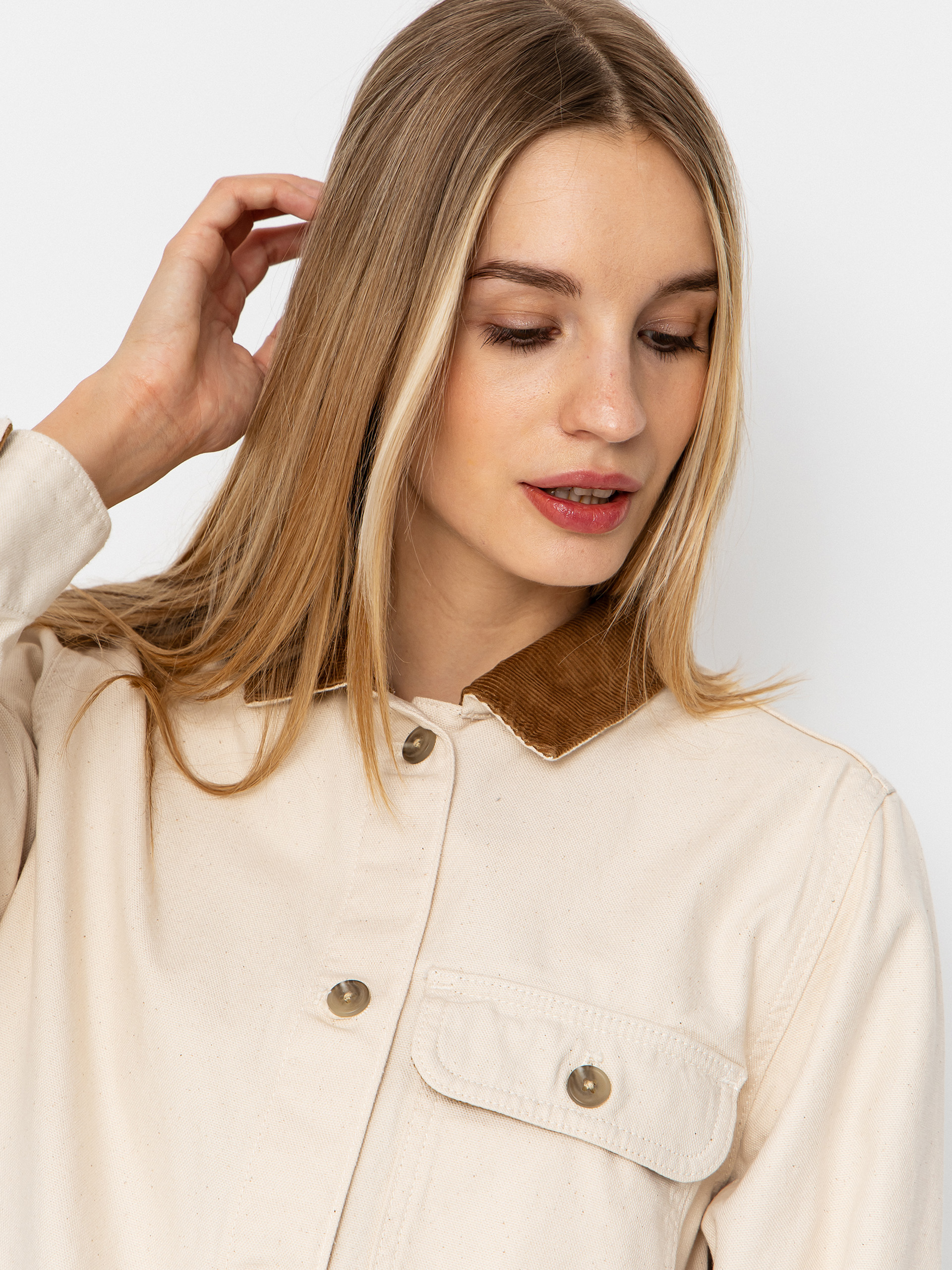 Geacă Patagonia Point Reyes Coat Wmn (undyed natural)