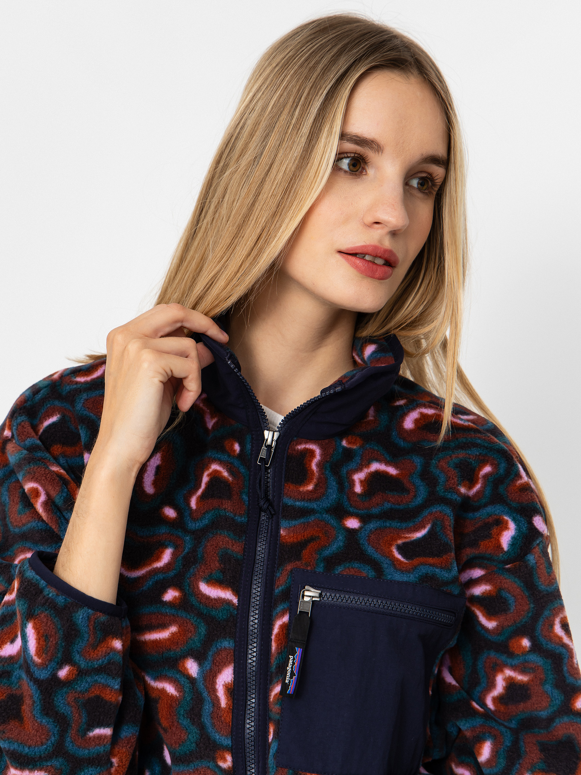 Pentru femei Hanorac din fleece Patagonia Synch (soft spirea dried vanilla)