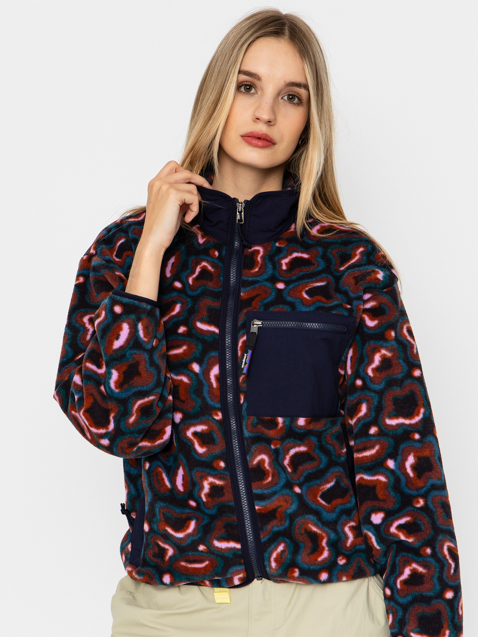 Pentru femei Hanorac din fleece Patagonia Synch (soft spirea dried vanilla)