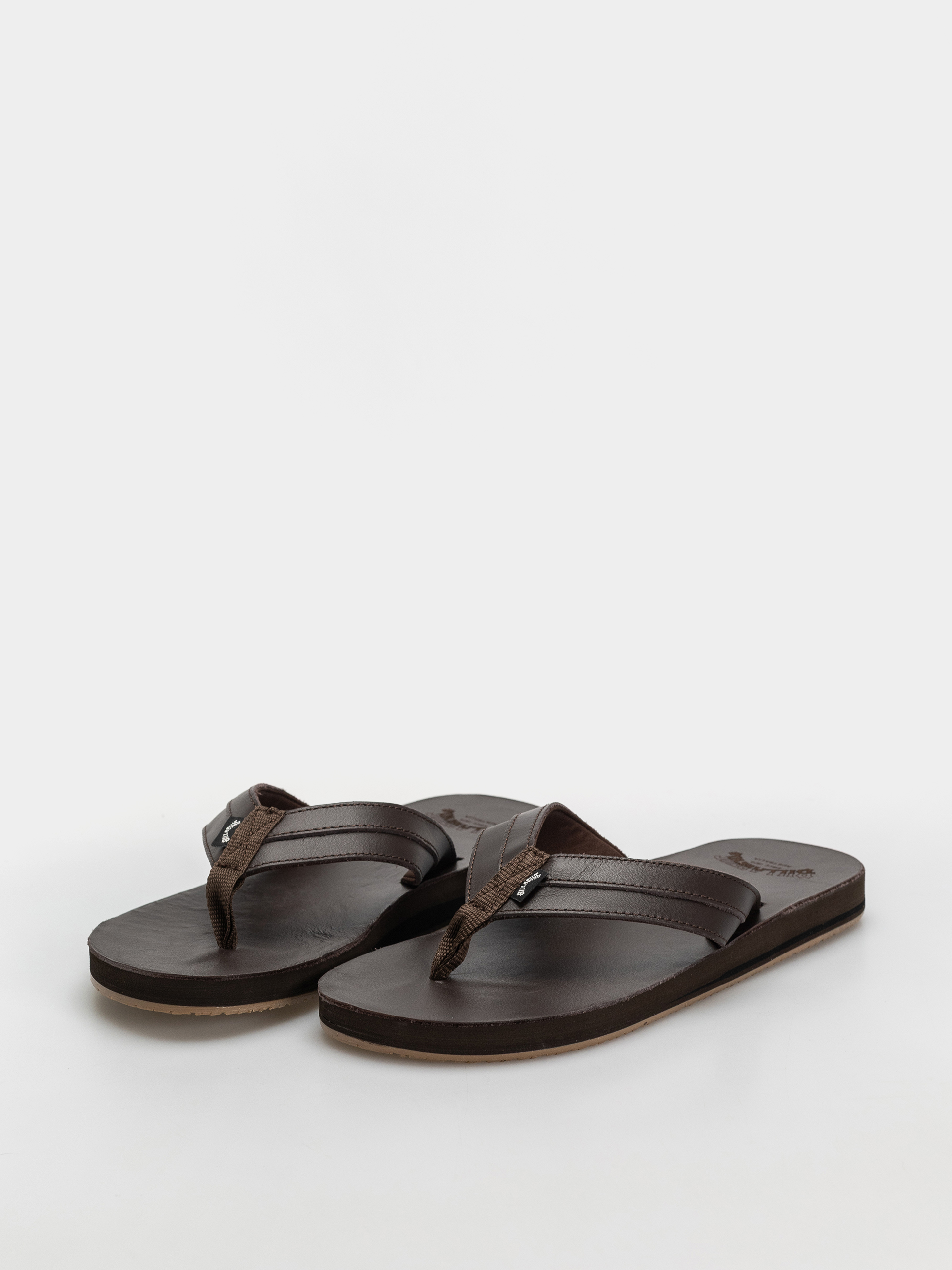 papuci de plajă Billabong Mojave Leather (dark brown)