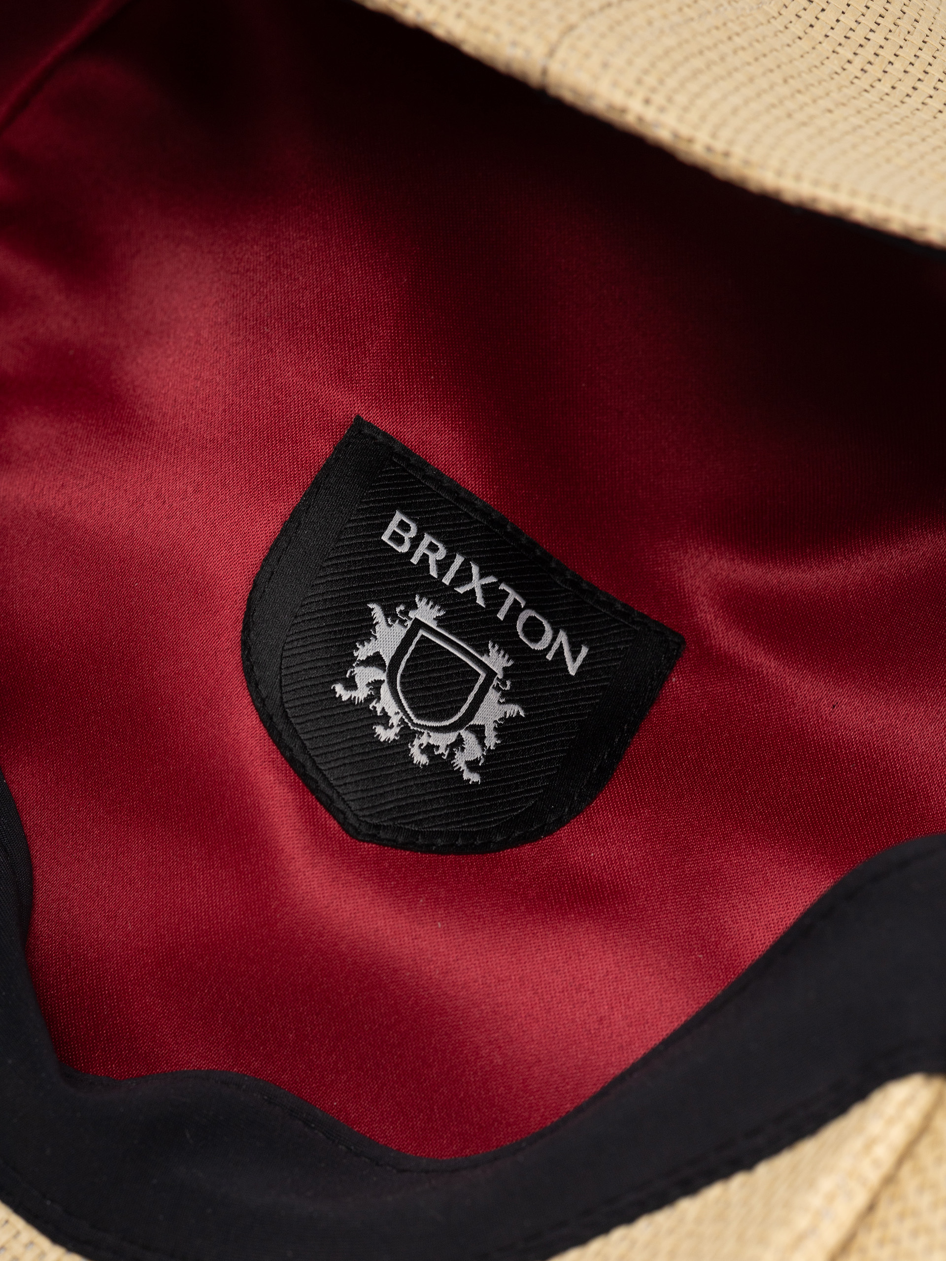 Pălărie cu cozoroc Brixton Brood Lw Snap Cap (dark tan straw)