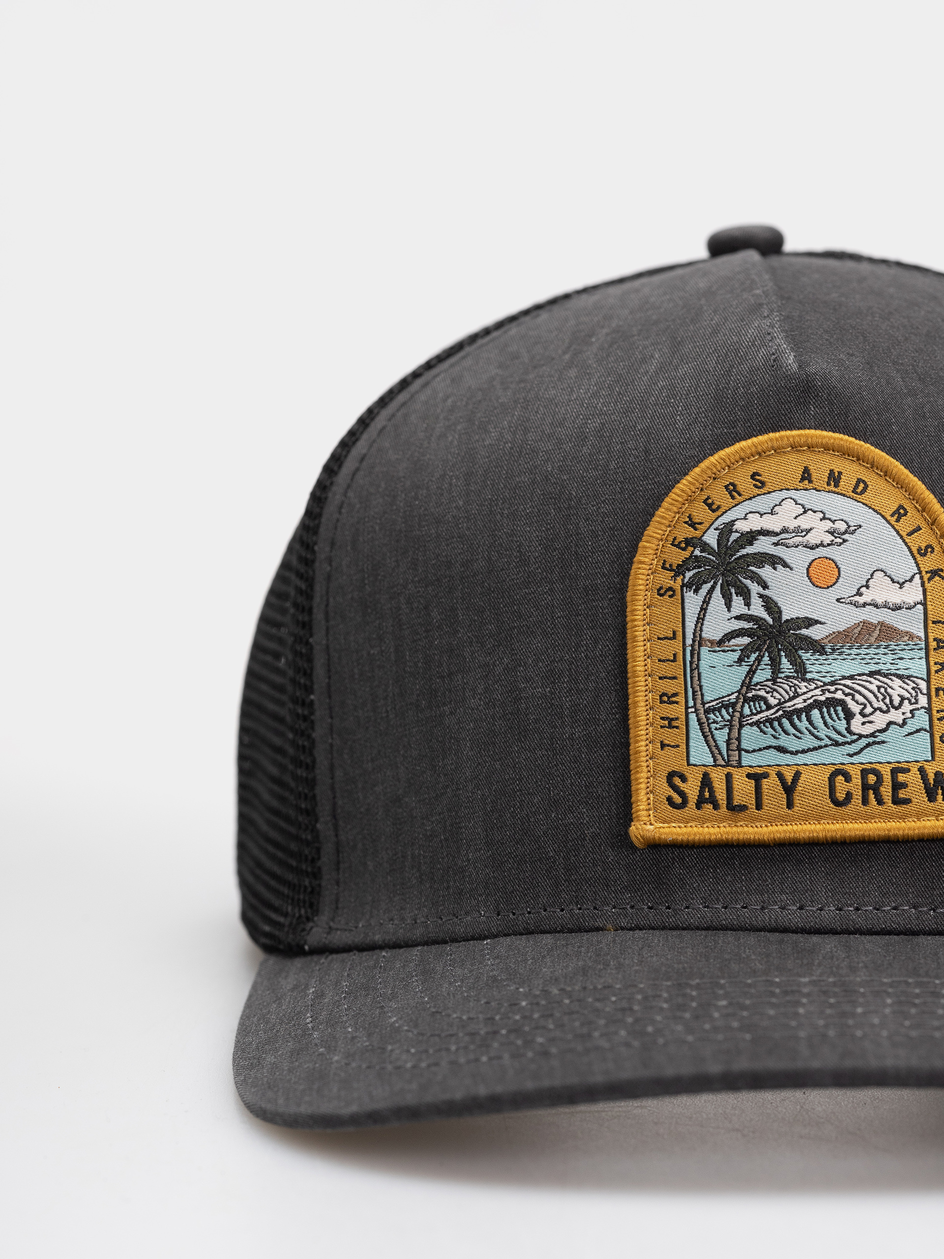 Șapcă Salty Crew Archway Trucker (black)