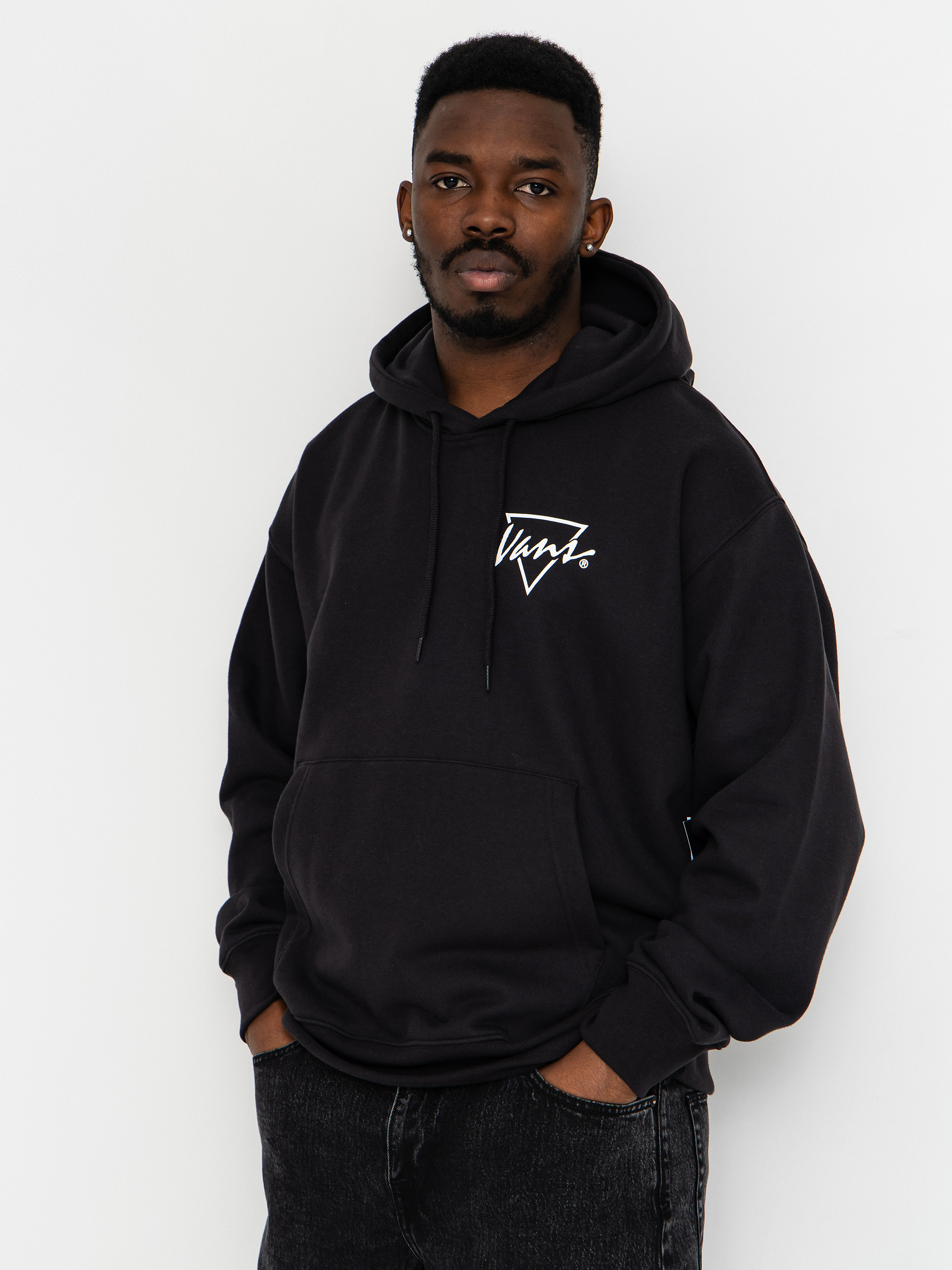 Hanorac cu glugă Vans Palm Drive HD (black)