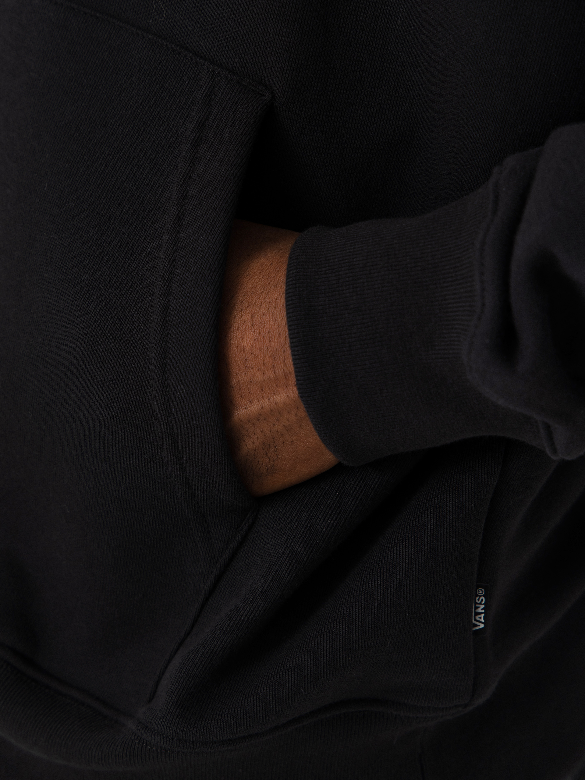 Hanorac cu glugă Vans Palm Drive HD (black)