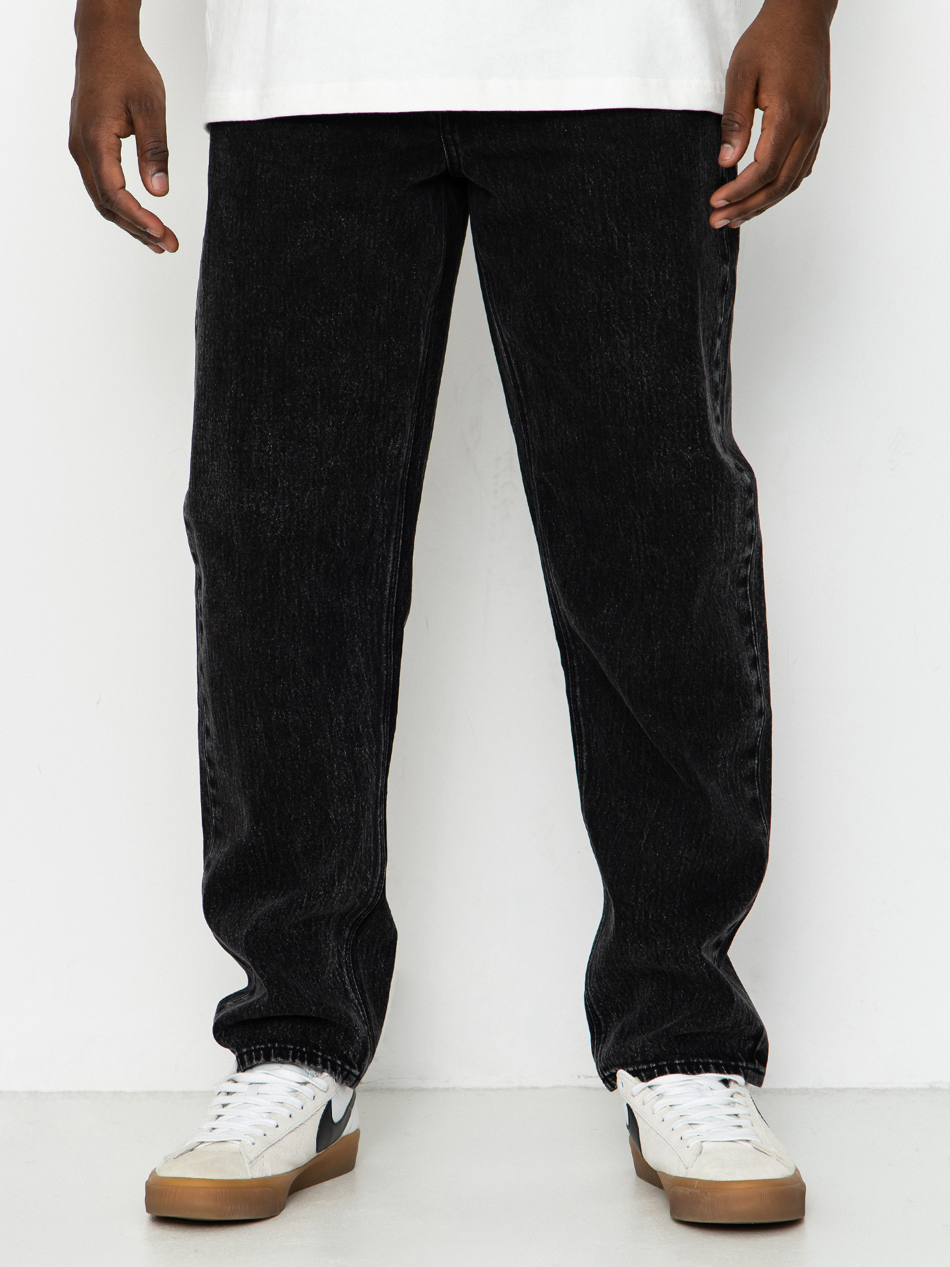 Pantaloni RipNDip Pretty Flacko Extra Wide Leg - negru (black