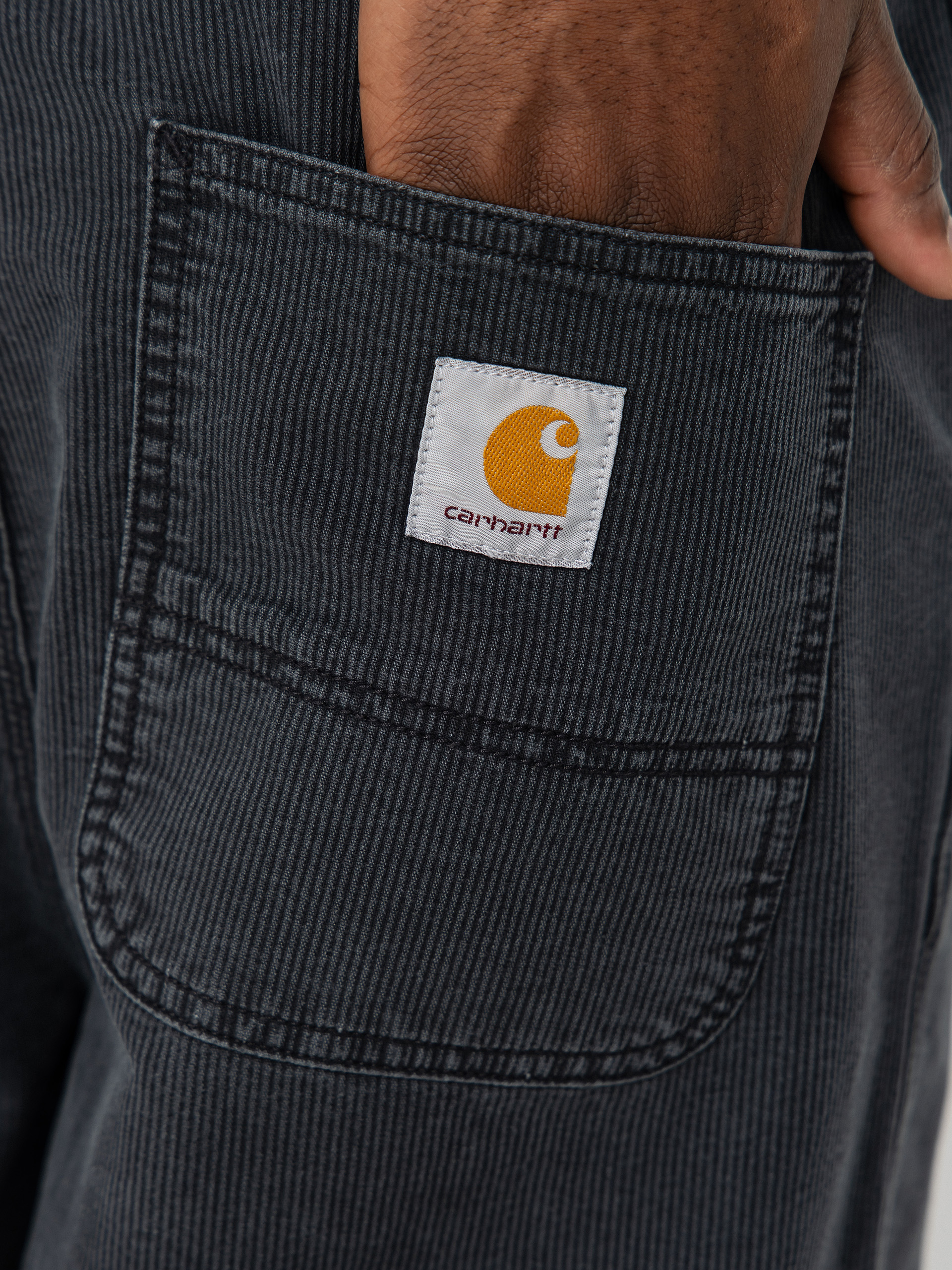 Pantaloni Carhartt WIP Parrish (obsidian)