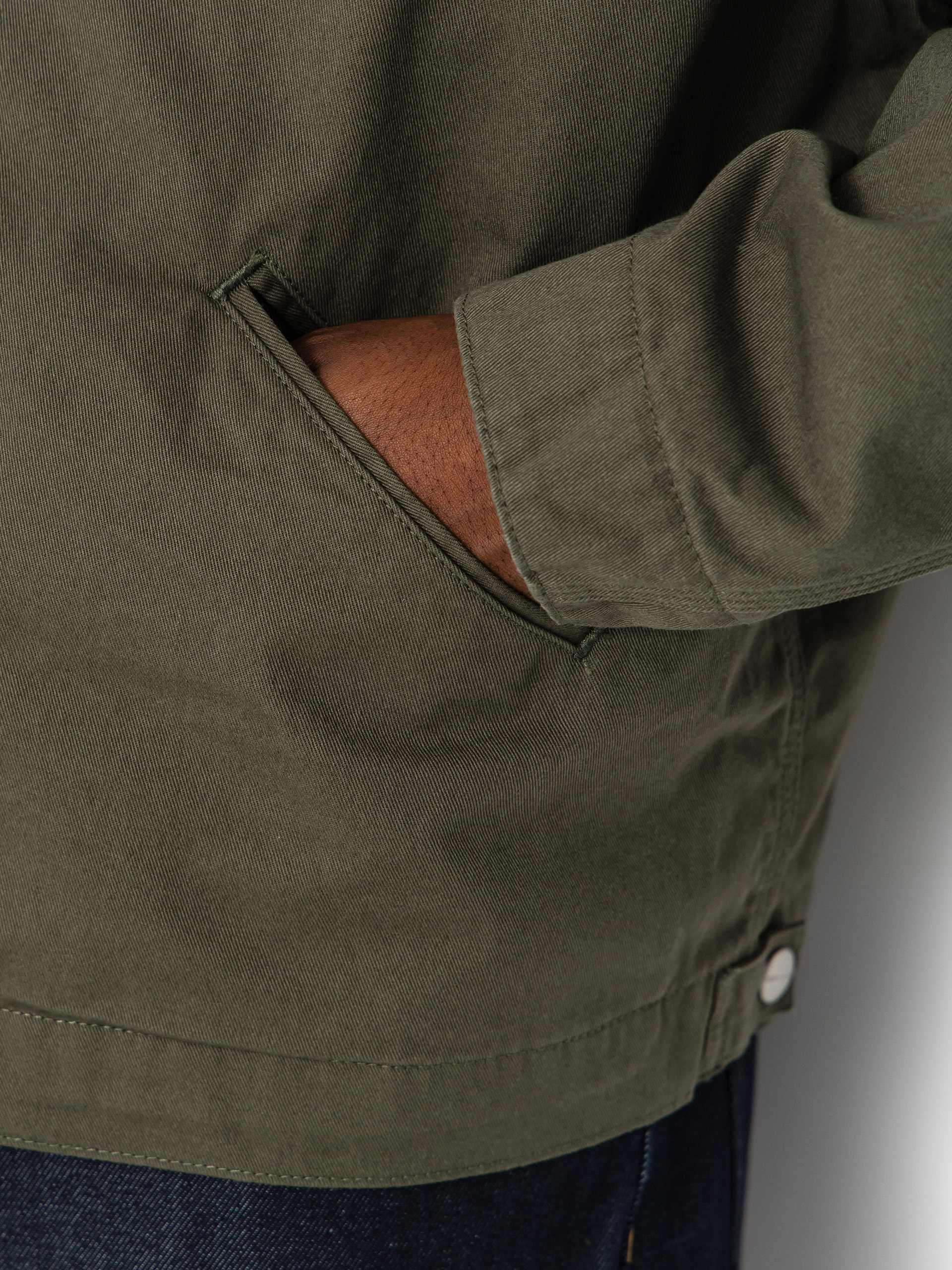 Geacă Carhartt WIP OG Detroit (leaf/black)