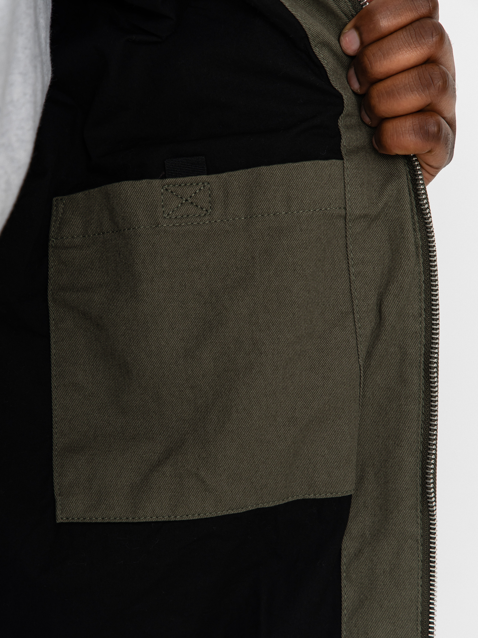 Geacă Carhartt WIP OG Detroit (leaf/black)