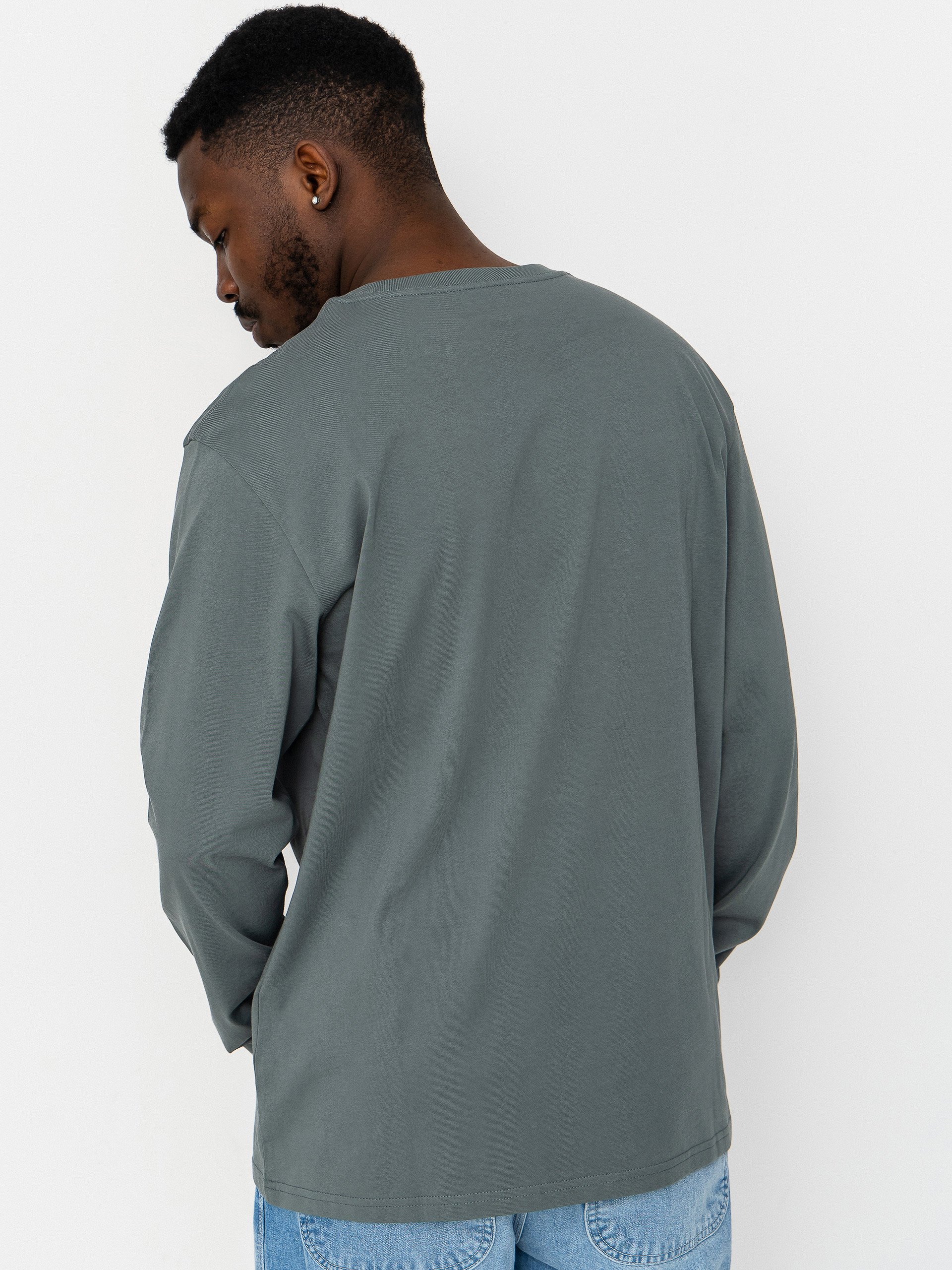 Longsleeve Carhartt WIP Pocket (velvet green)