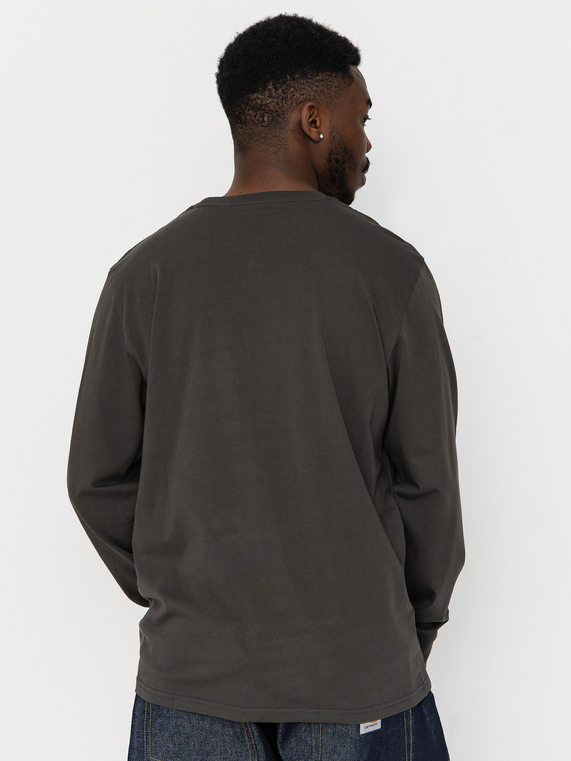 Longsleeve Carhartt WIP Pocket (oxide green)