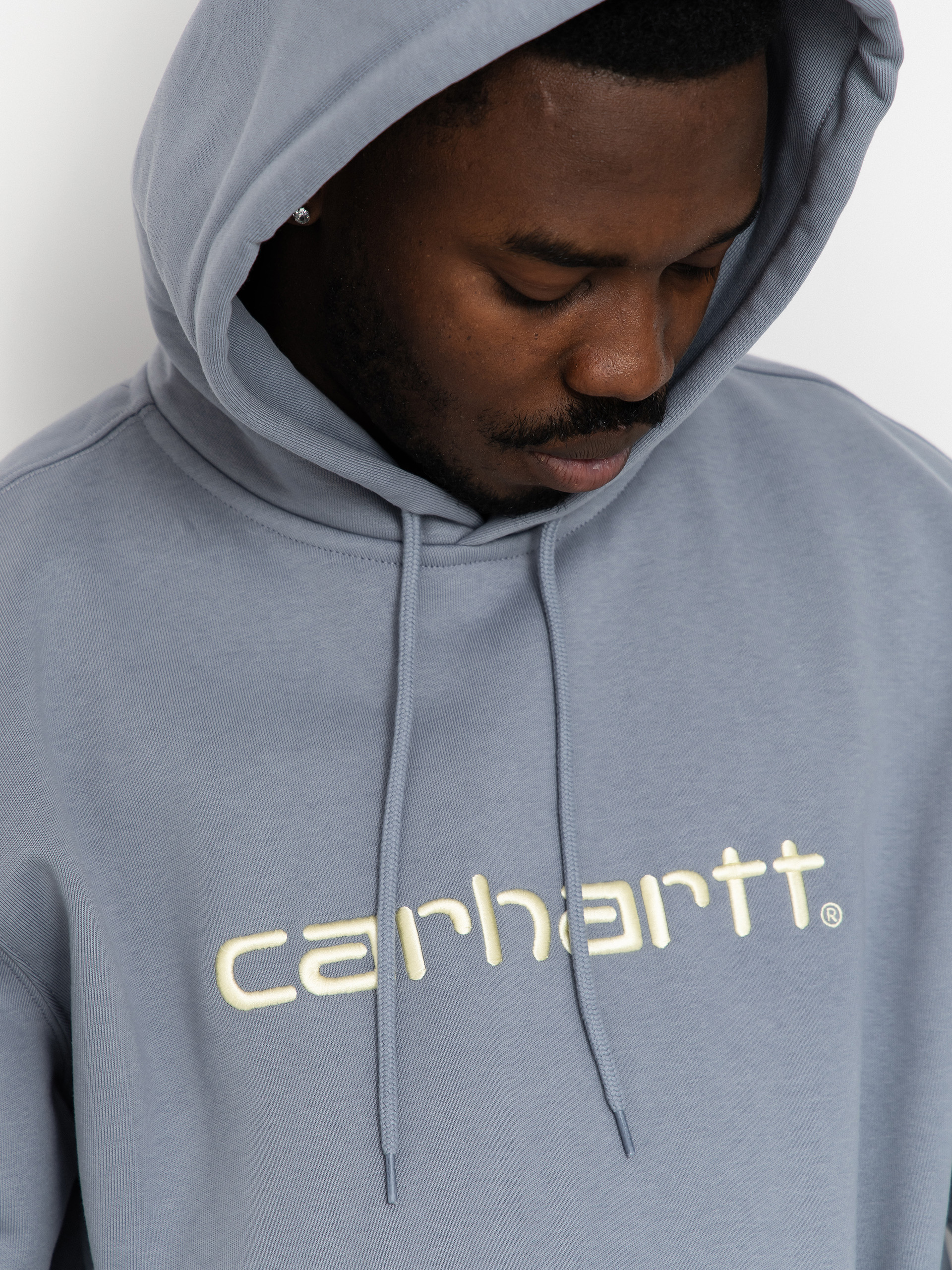 Hanorac cu glugă Carhartt WIP Carhartt HD (mirror/cinnerus)