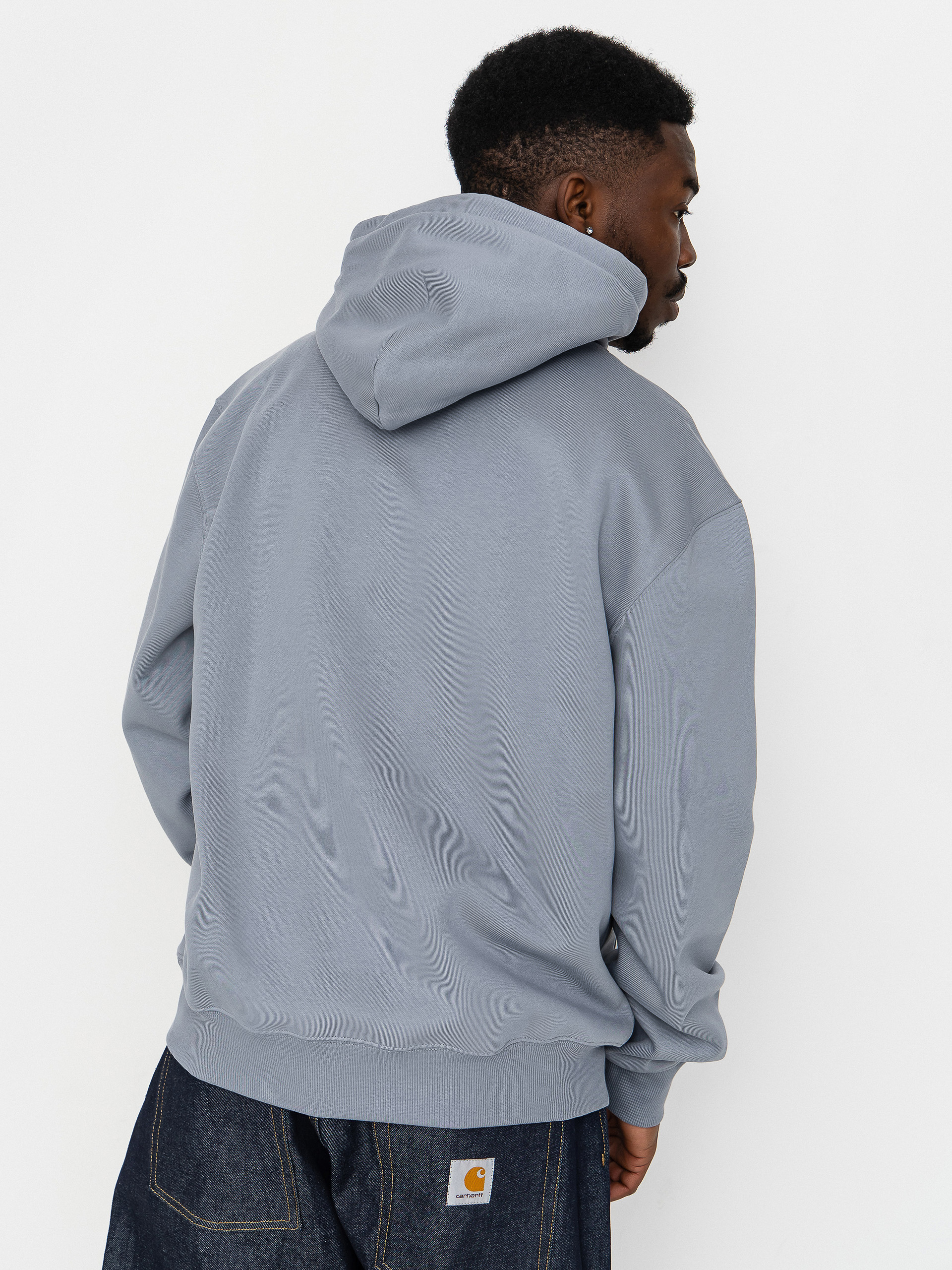 Hanorac cu glugă Carhartt WIP Carhartt HD (mirror/cinnerus)