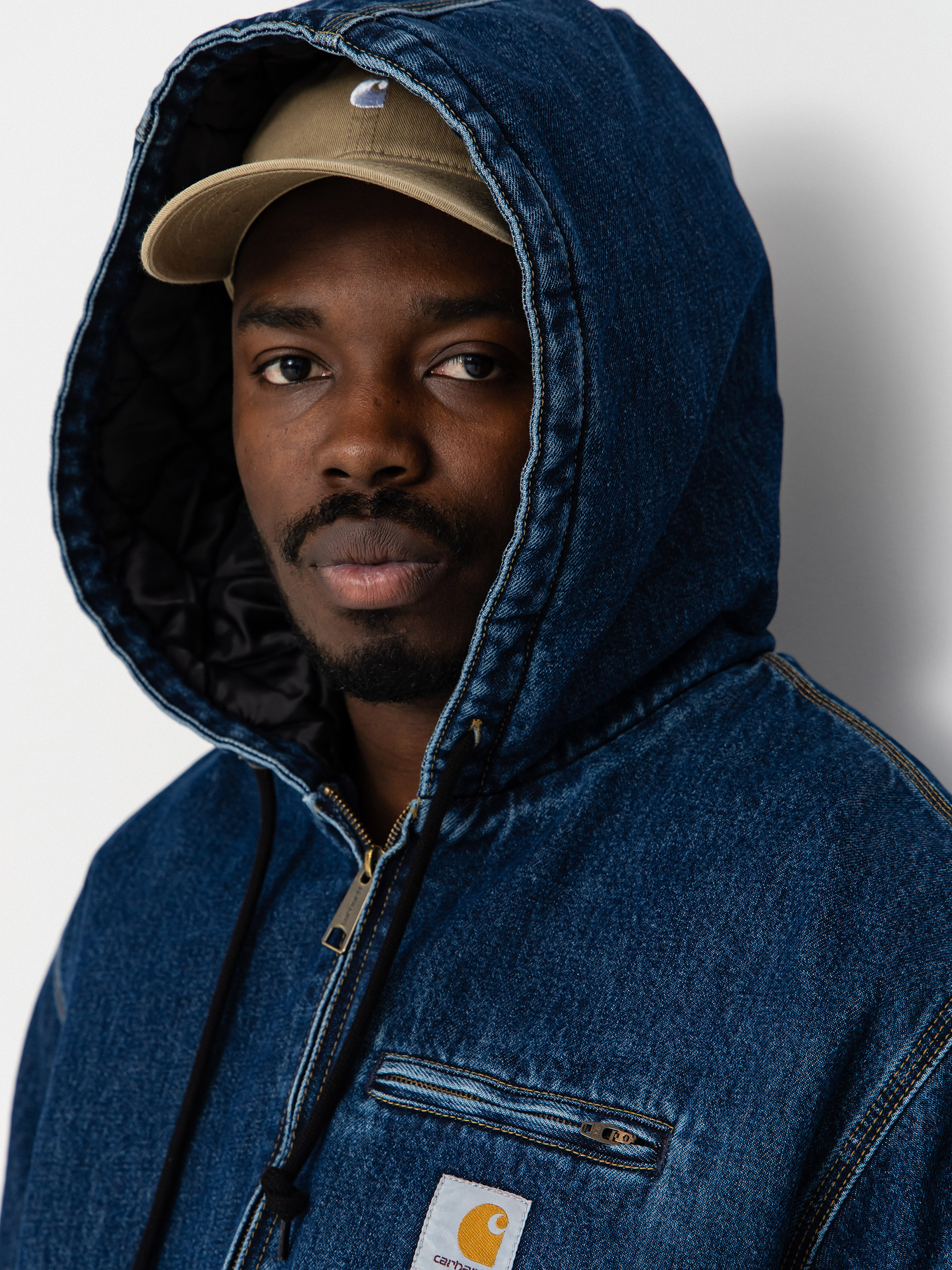 Geacă Carhartt WIP Cleveland (blue)