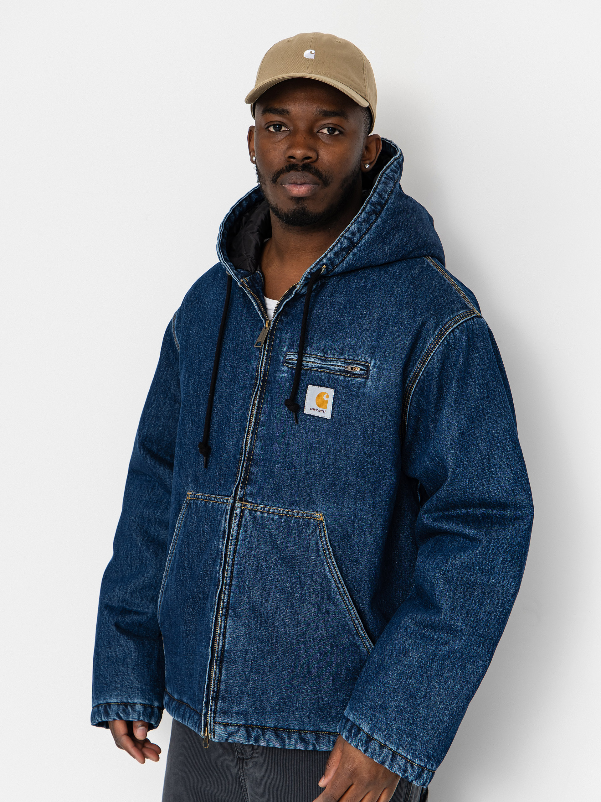 Geacă Carhartt WIP Cleveland (blue)