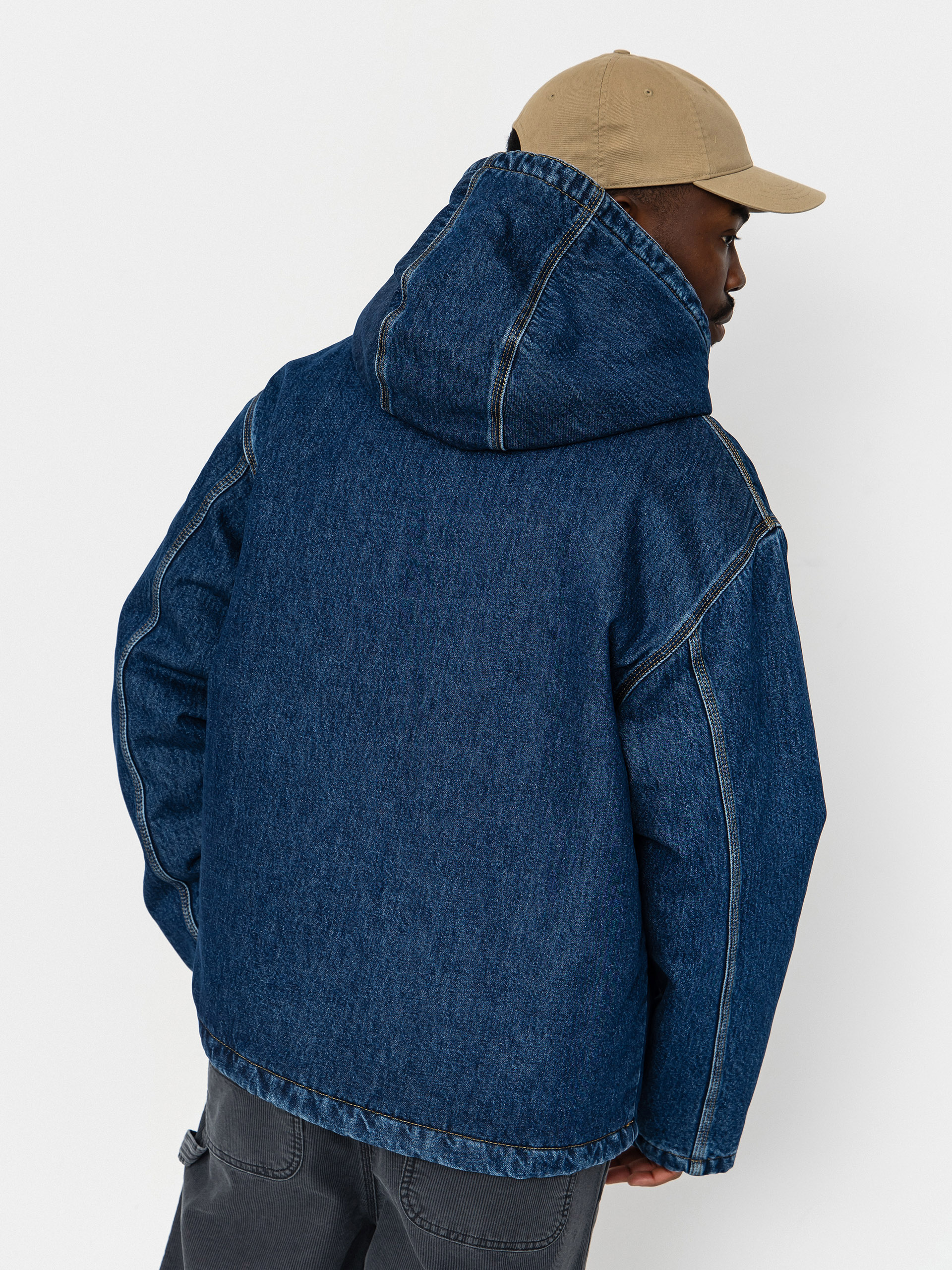 Geacă Carhartt WIP Cleveland (blue)