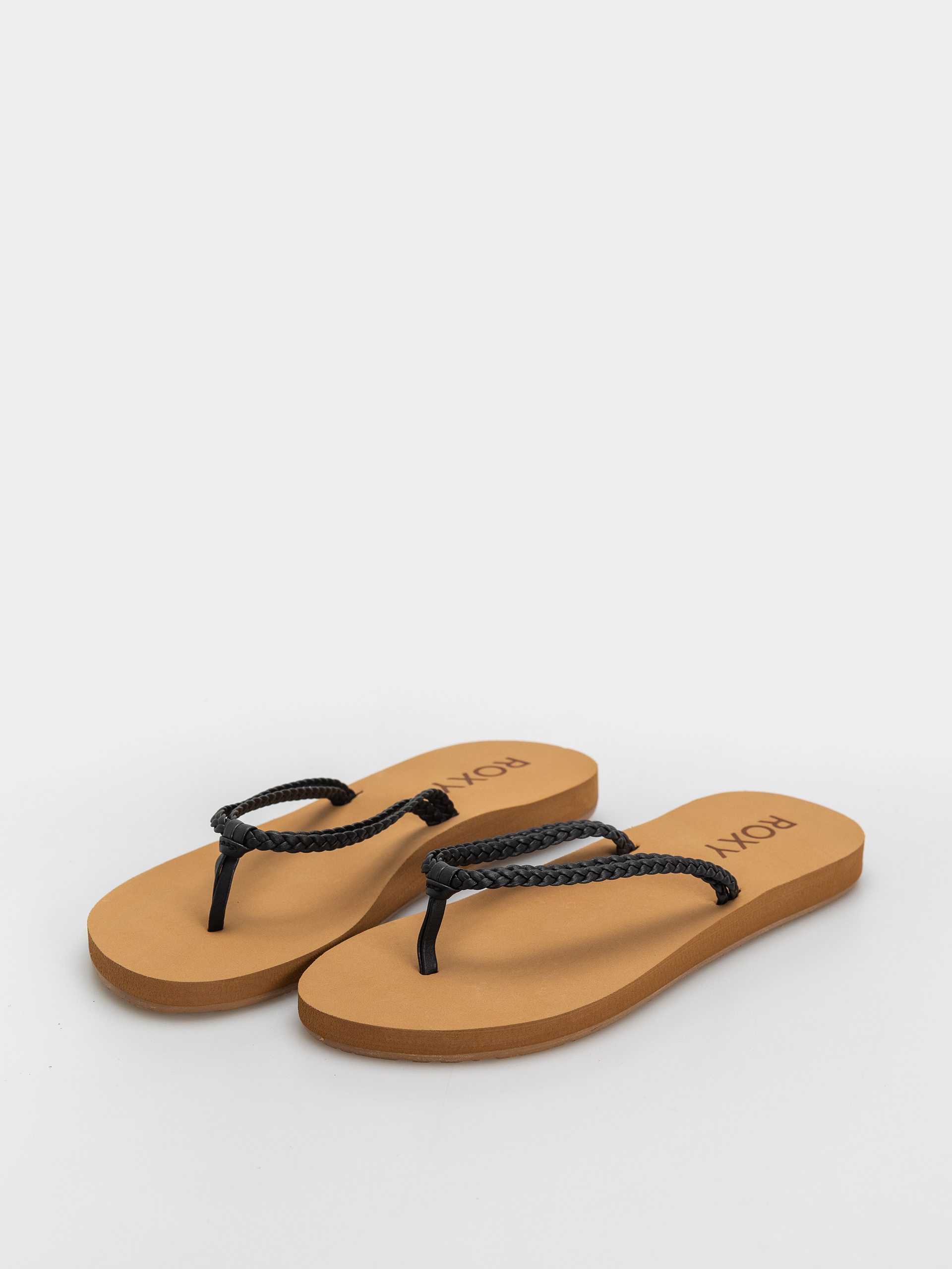 papuci de plajă Roxy Costas II Wmn (black)
