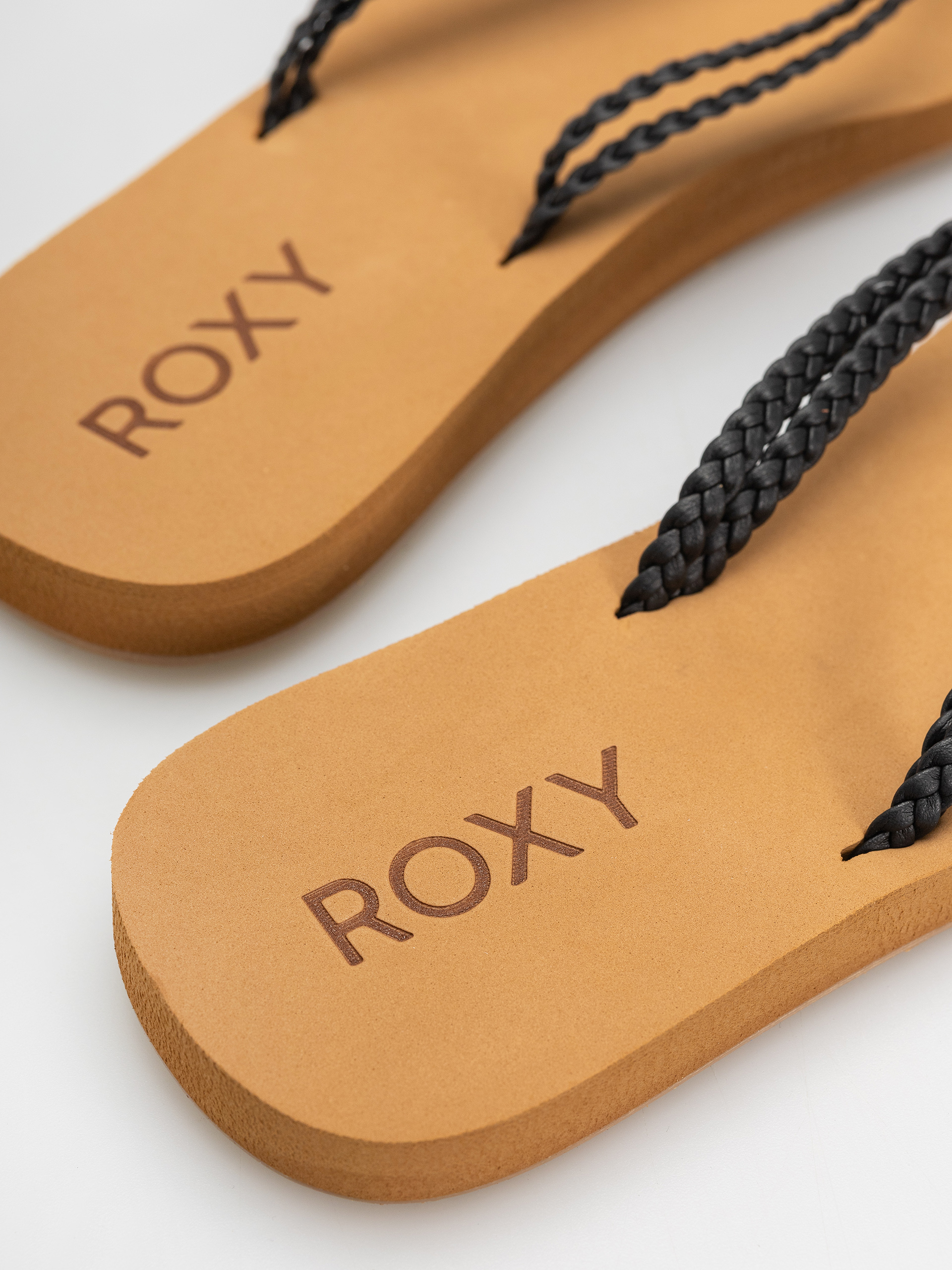 papuci de plajă Roxy Costas II Wmn (black)