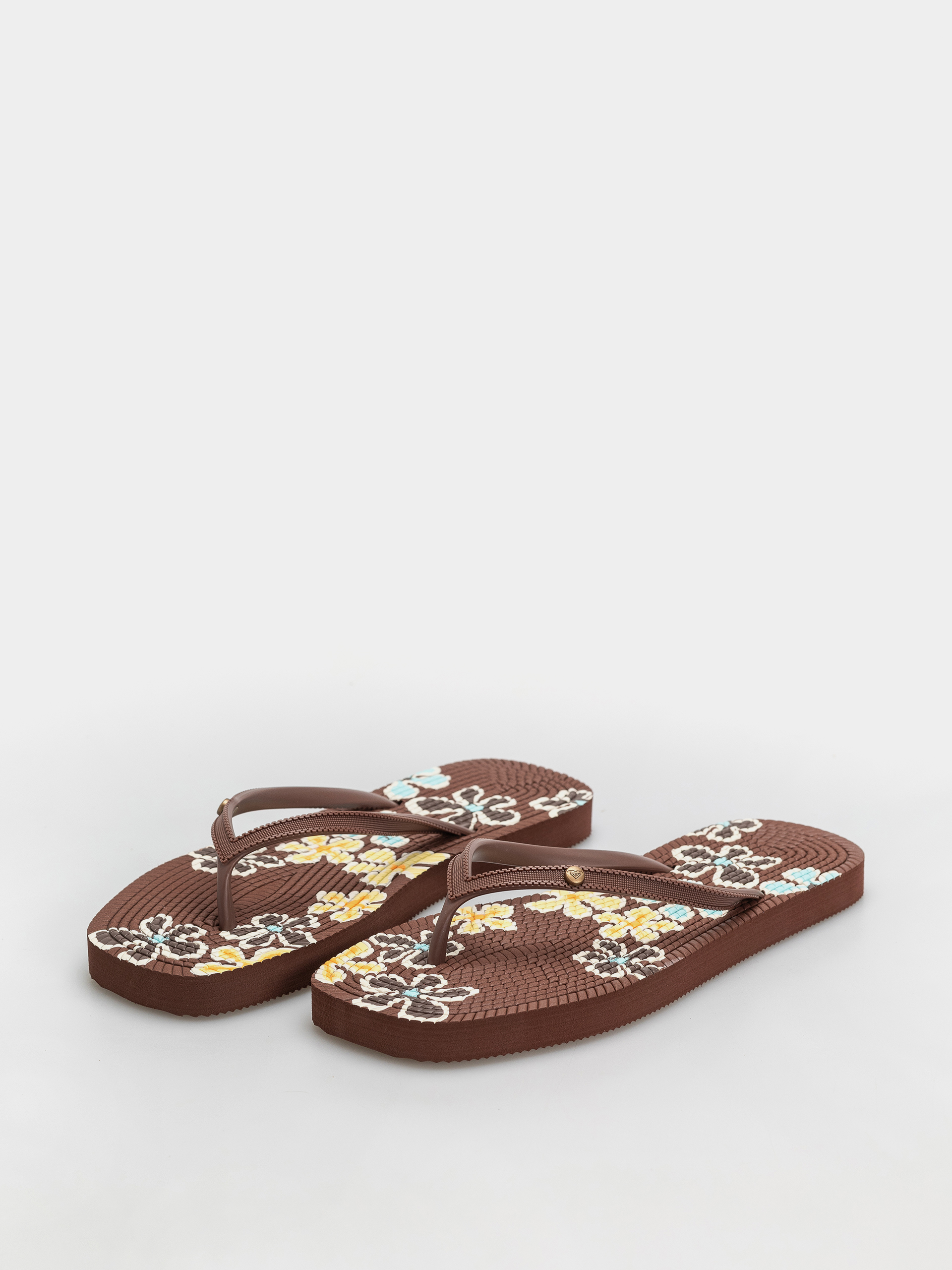 papuci de plajă Roxy Arizona Dreams Wmn (brown/blue)