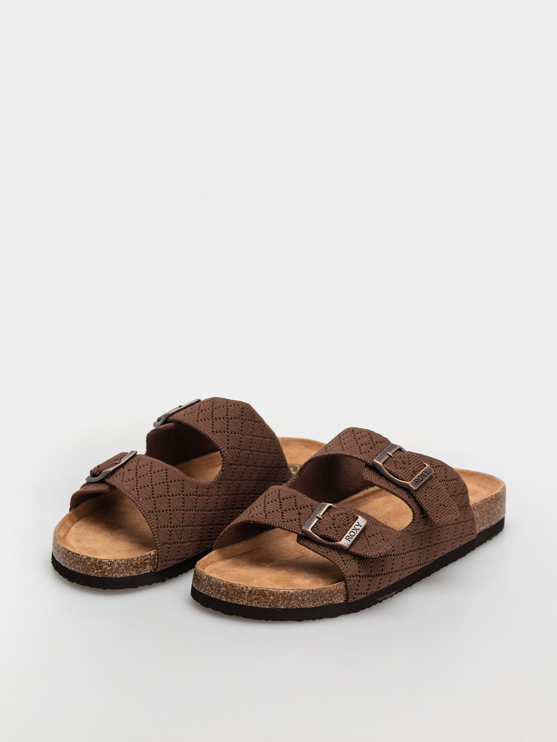 Șlapi Roxy Mannae Buckle Wmn (chocolate)