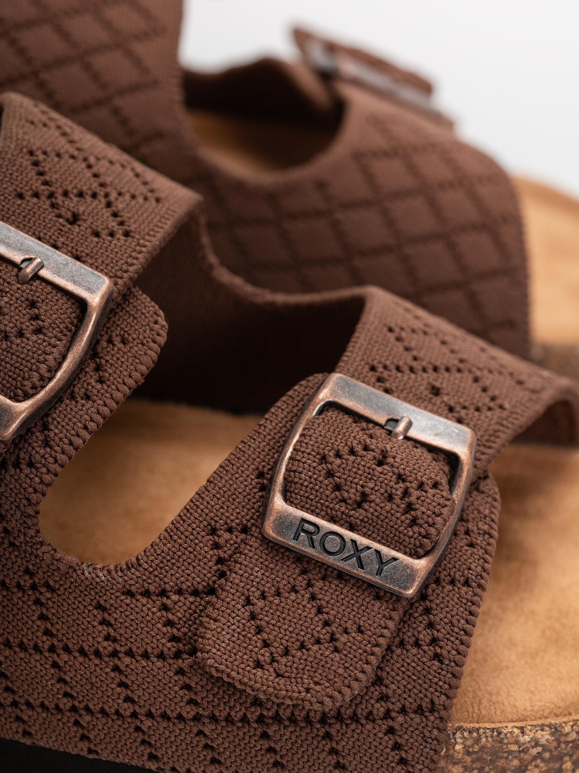 Șlapi Roxy Mannae Buckle Wmn (chocolate)