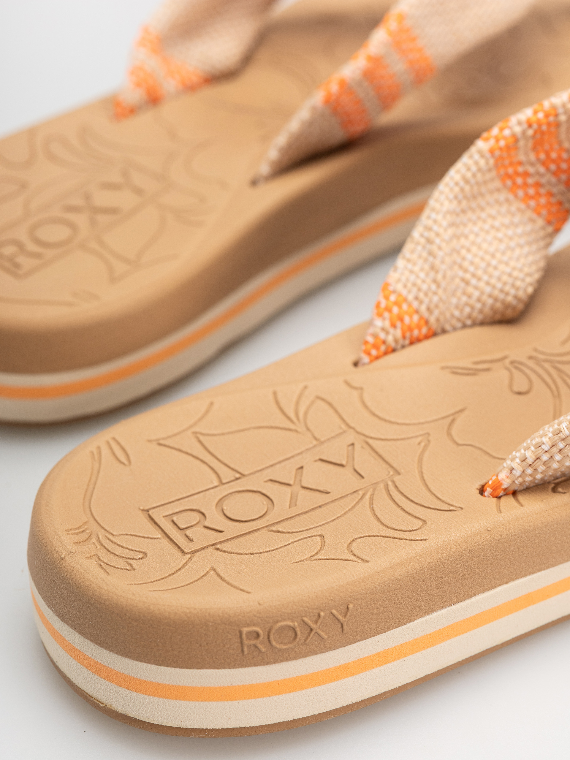 papuci de plajă Roxy Colbee Hi Wmn (orange)