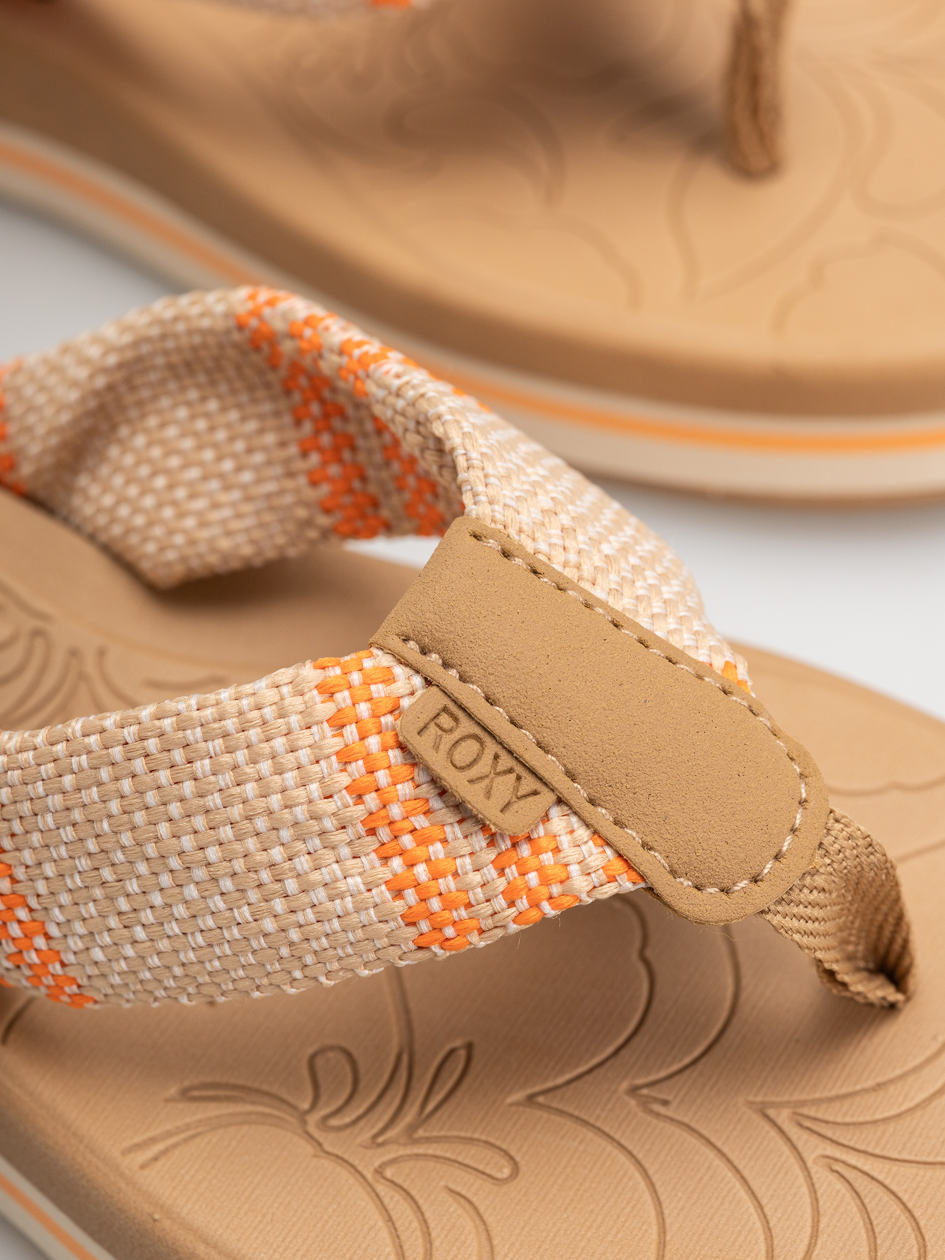 papuci de plajă Roxy Colbee Hi Wmn (orange)