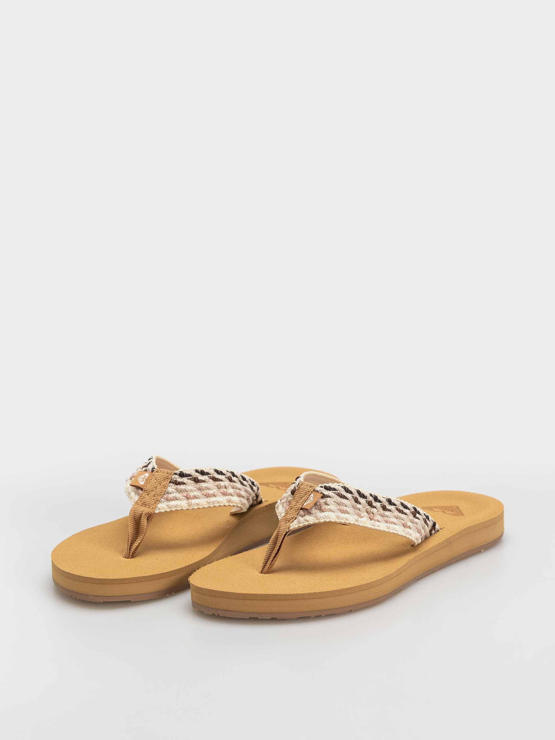 papuci de plajă Roxy Porto Rope Wmn (light brown/brown)